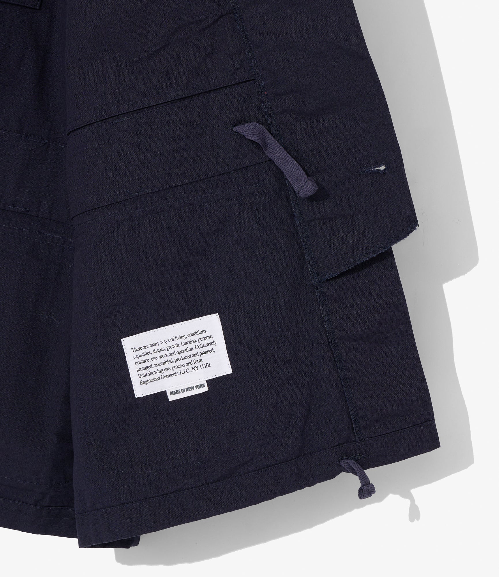 EGxBeams+ | Pradio Jacket | Dk. Navy Cotton Ripstop