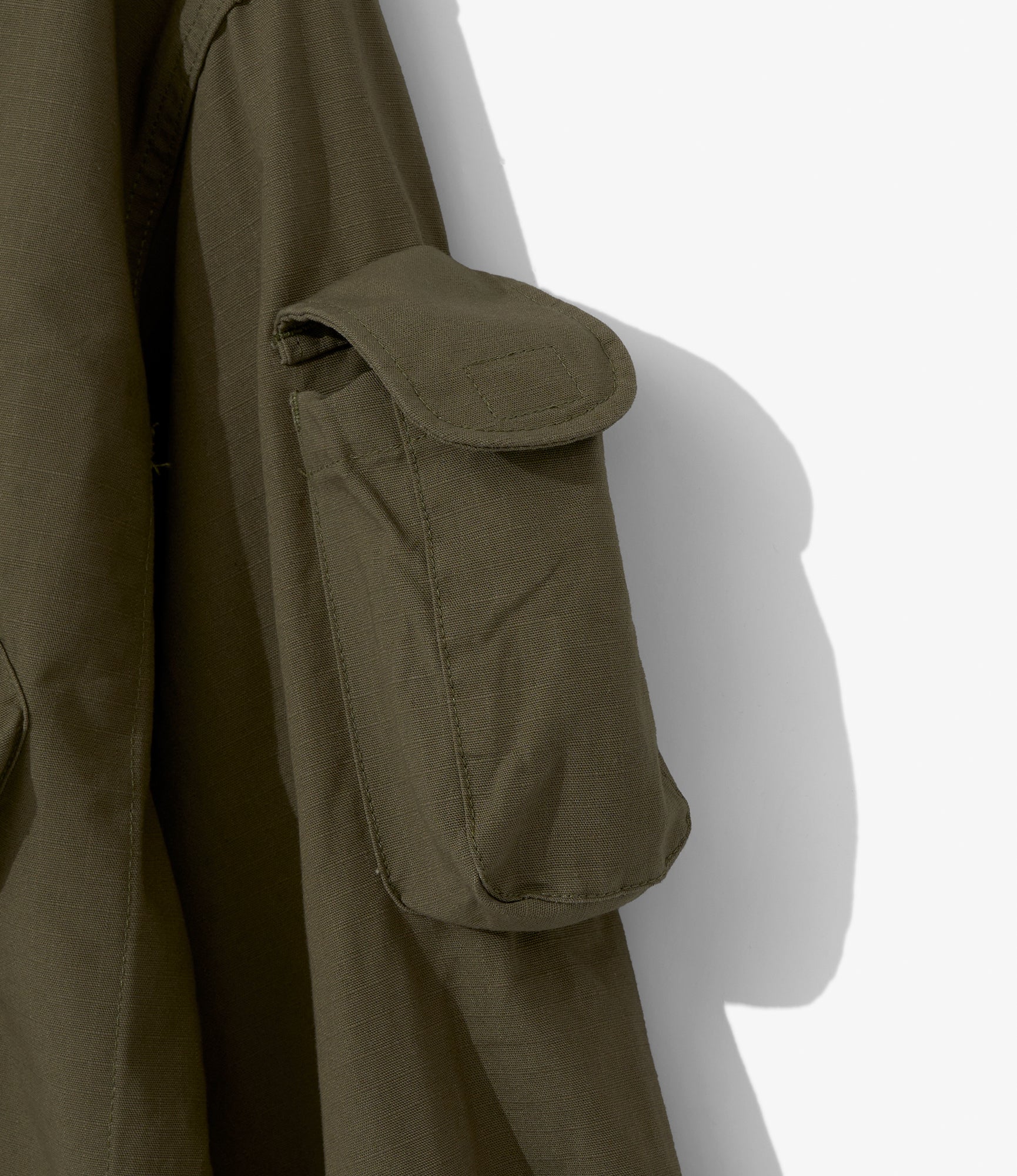 EGxBeams+ | Pradio Jacket | Ranger Green Cotton Ripstop