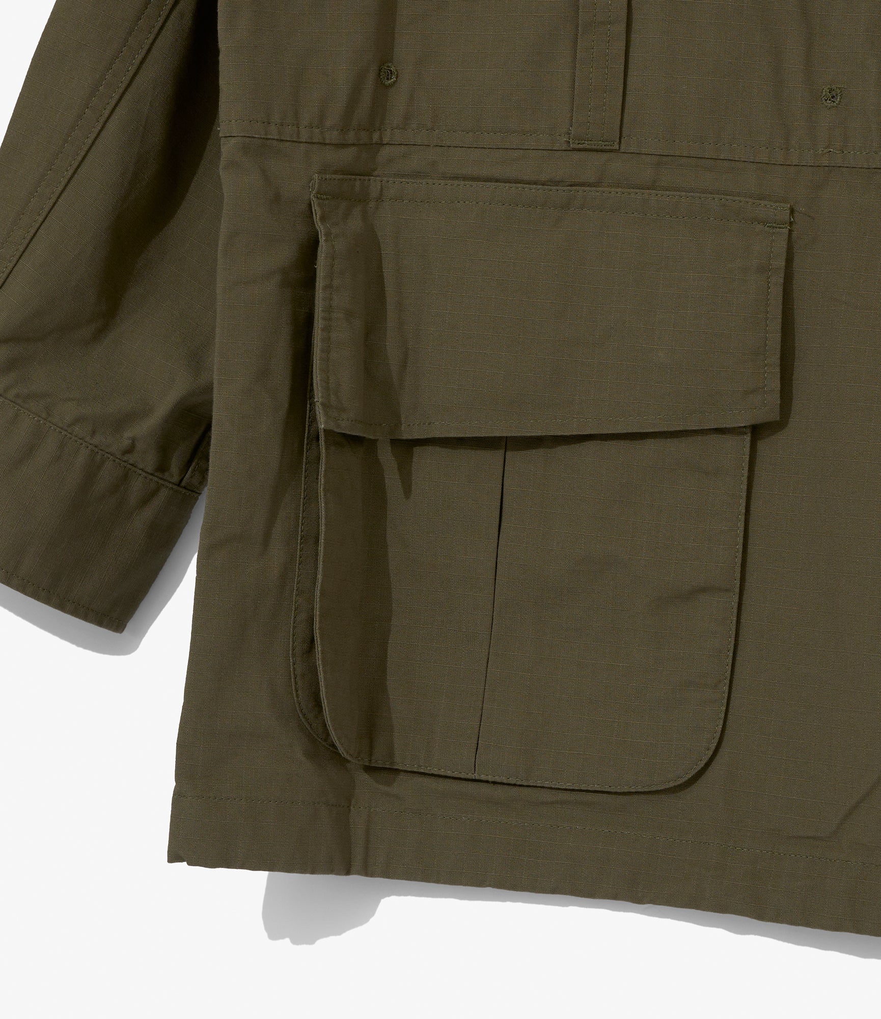 EGxBeams+ | Pradio Jacket | Ranger Green Cotton Ripstop