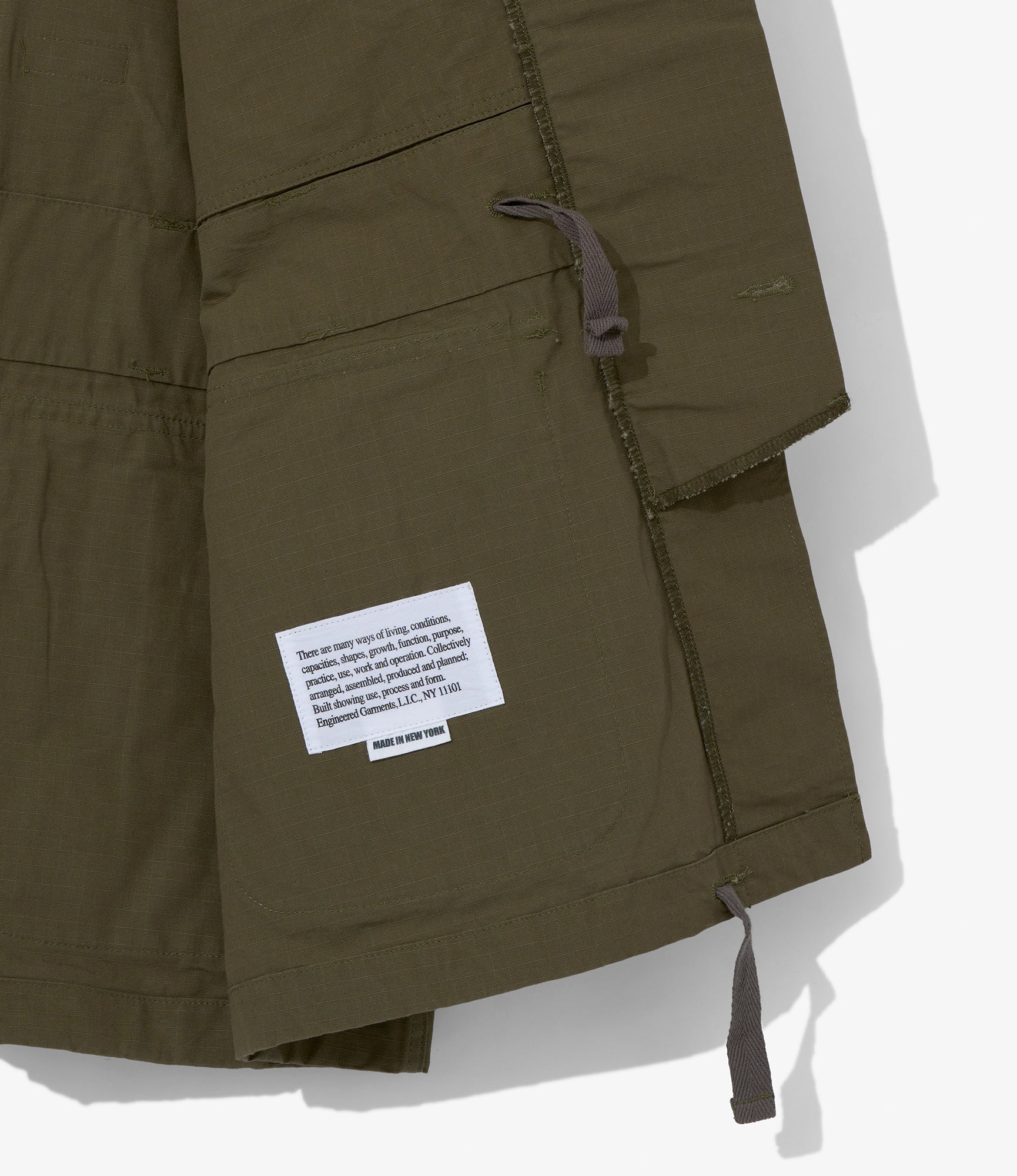 EGxBeams+ | Pradio Jacket | Ranger Green Cotton Ripstop