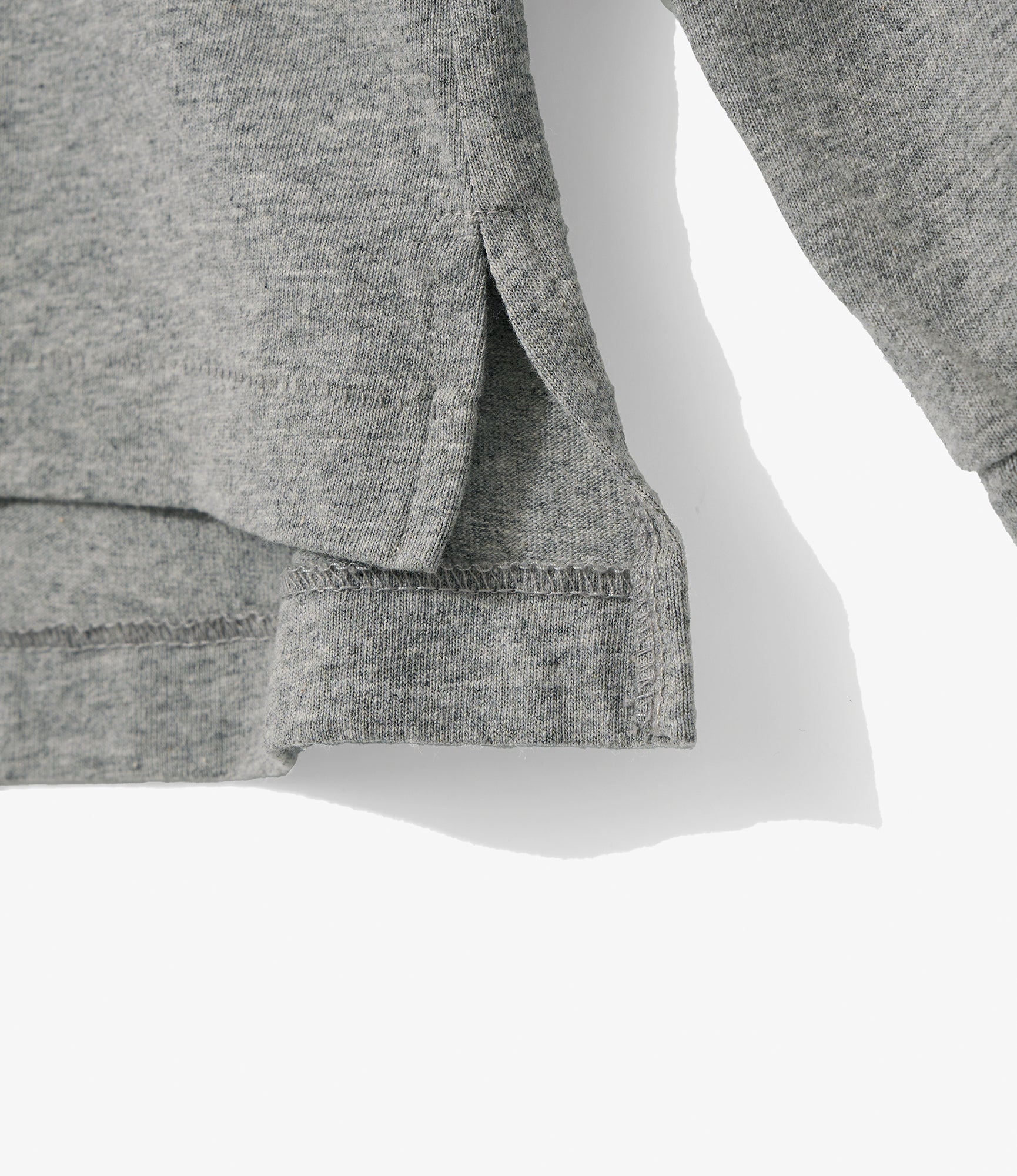 L/S Crew Neck Tee - Nepenthes Special - Heather Grey