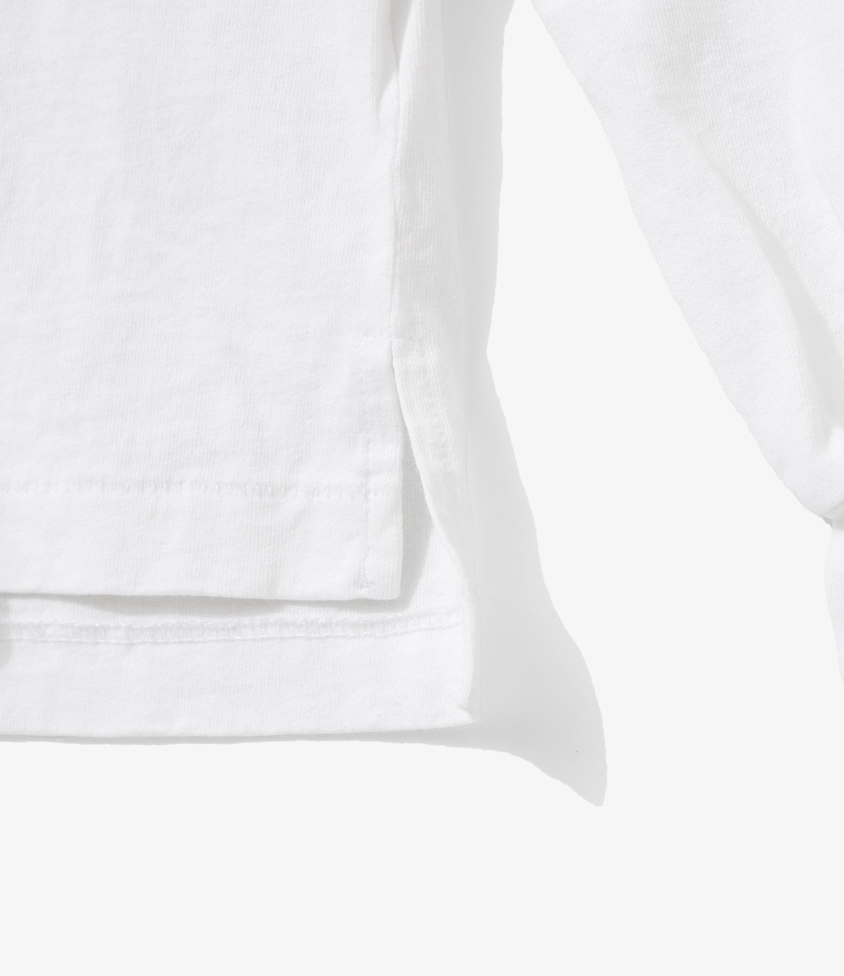 L/S Crew Neck Tee - Nepenthes Special - White