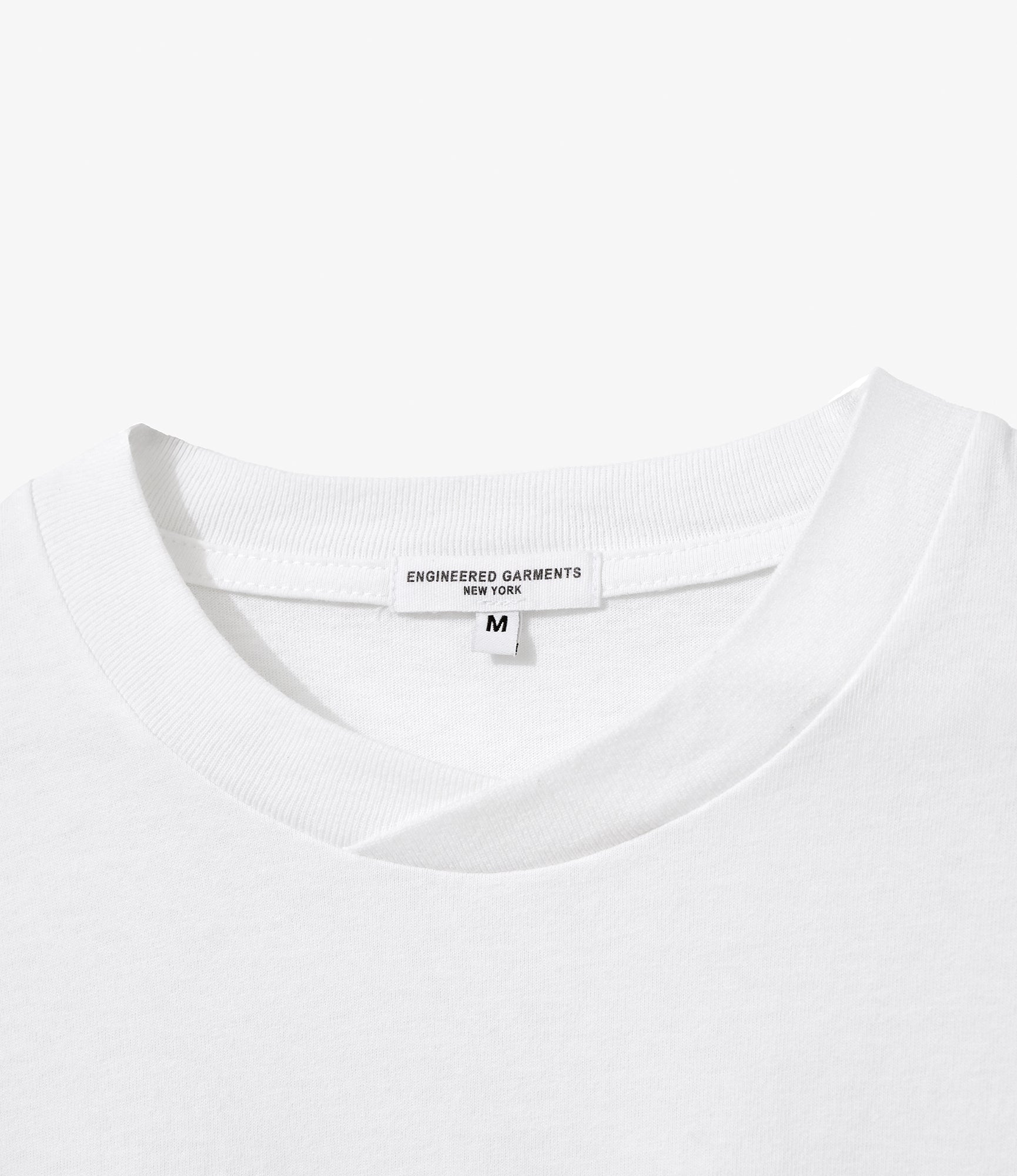 L/S Crew Neck Tee - Nepenthes Special - White