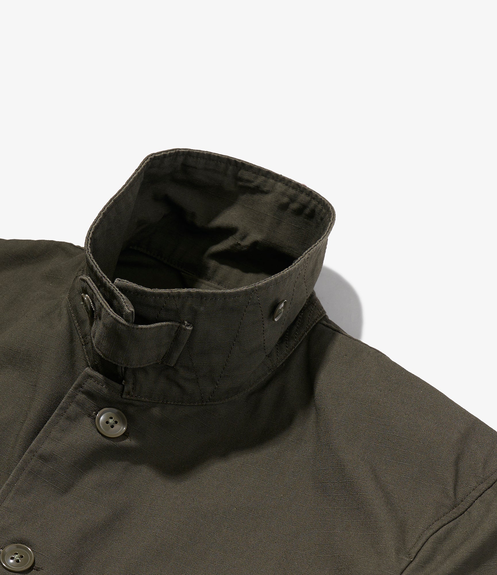 NNY x Blue in Green x Packer - Hunting Blazer - Olive H.W. Cotton Ripstop