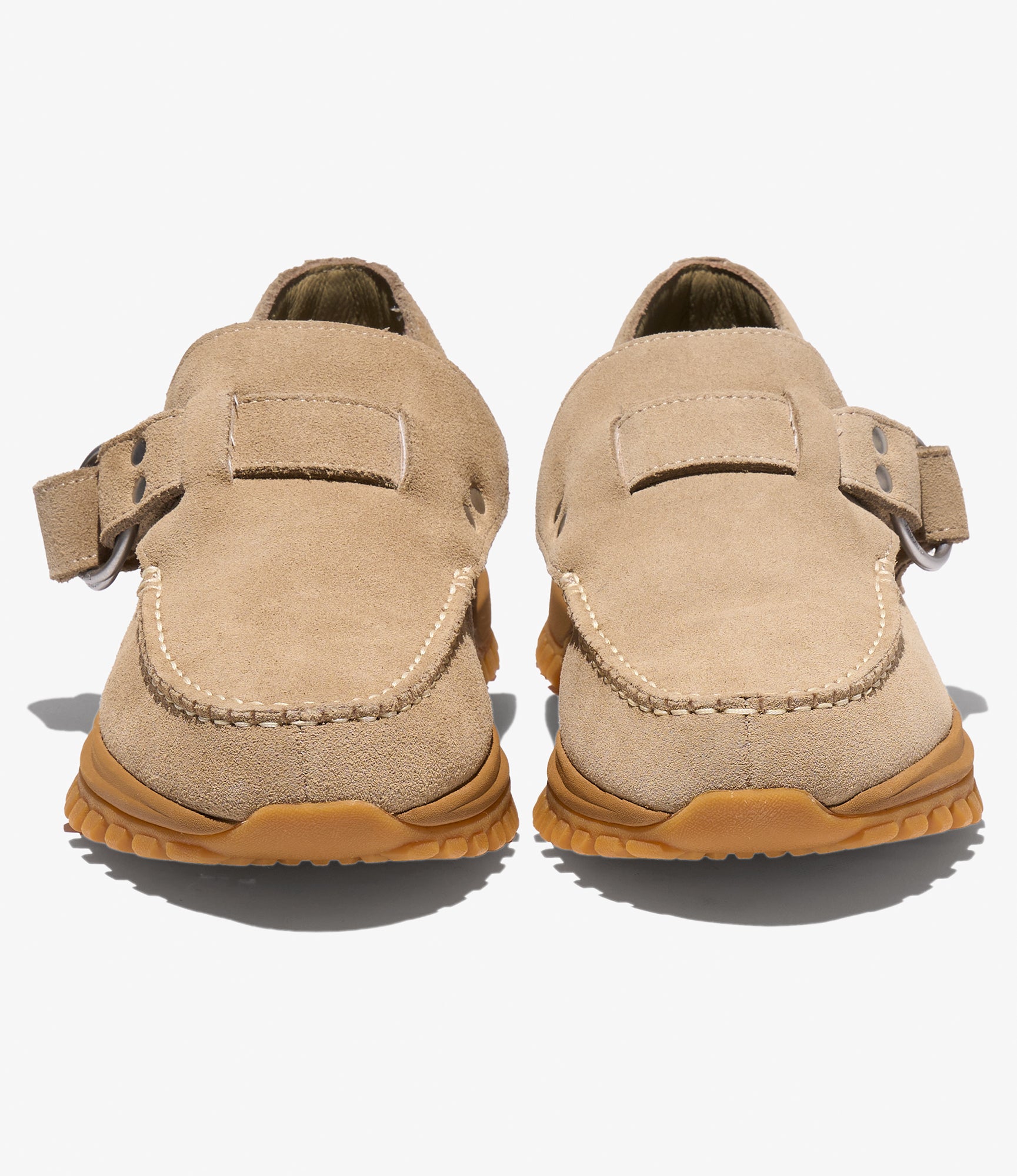 Engineered Garments x Suicoke - Ring Moc - Beige Suede