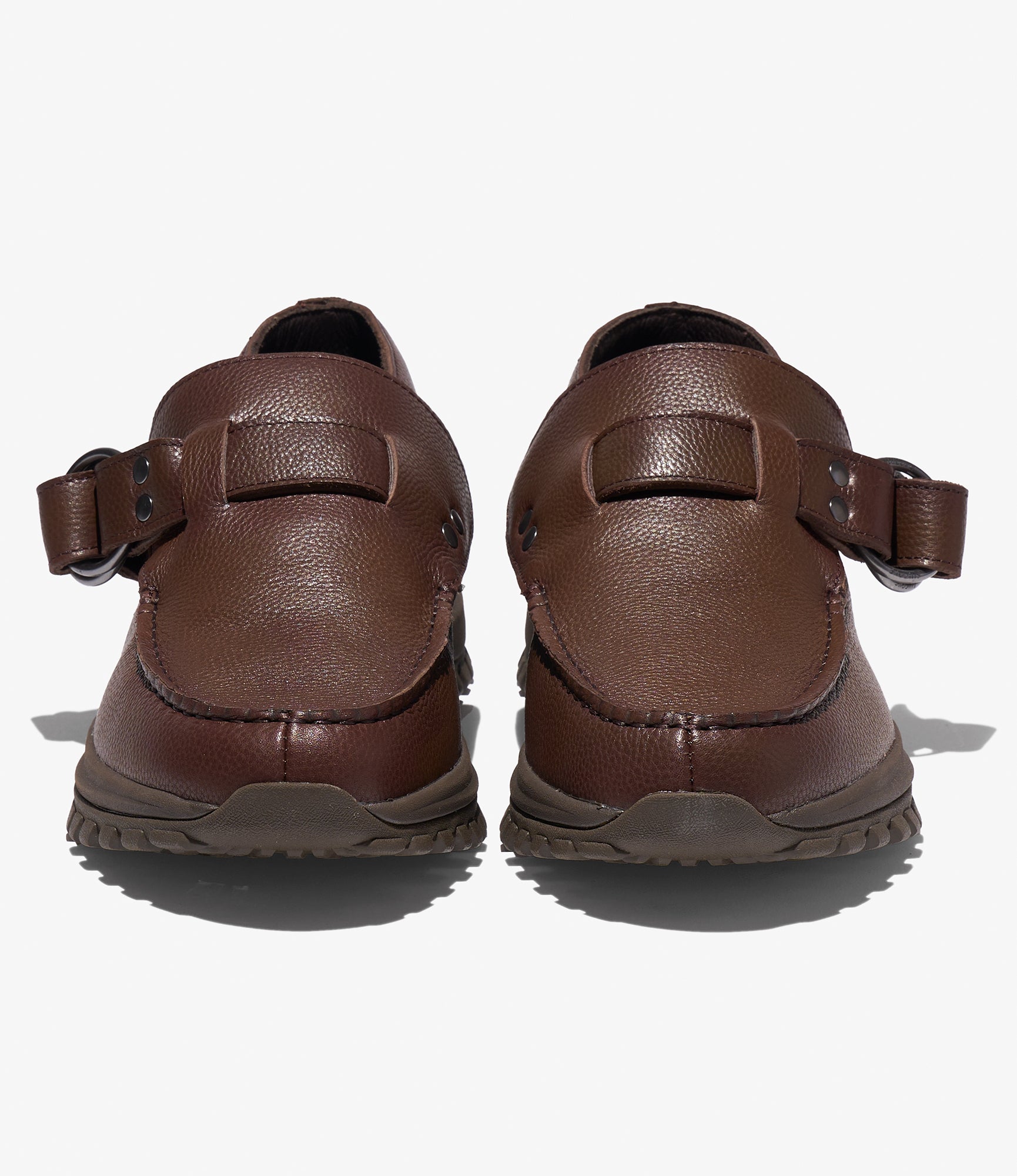 Engineered Garments x Suicoke - Ring Moc - Brown Grain Leather