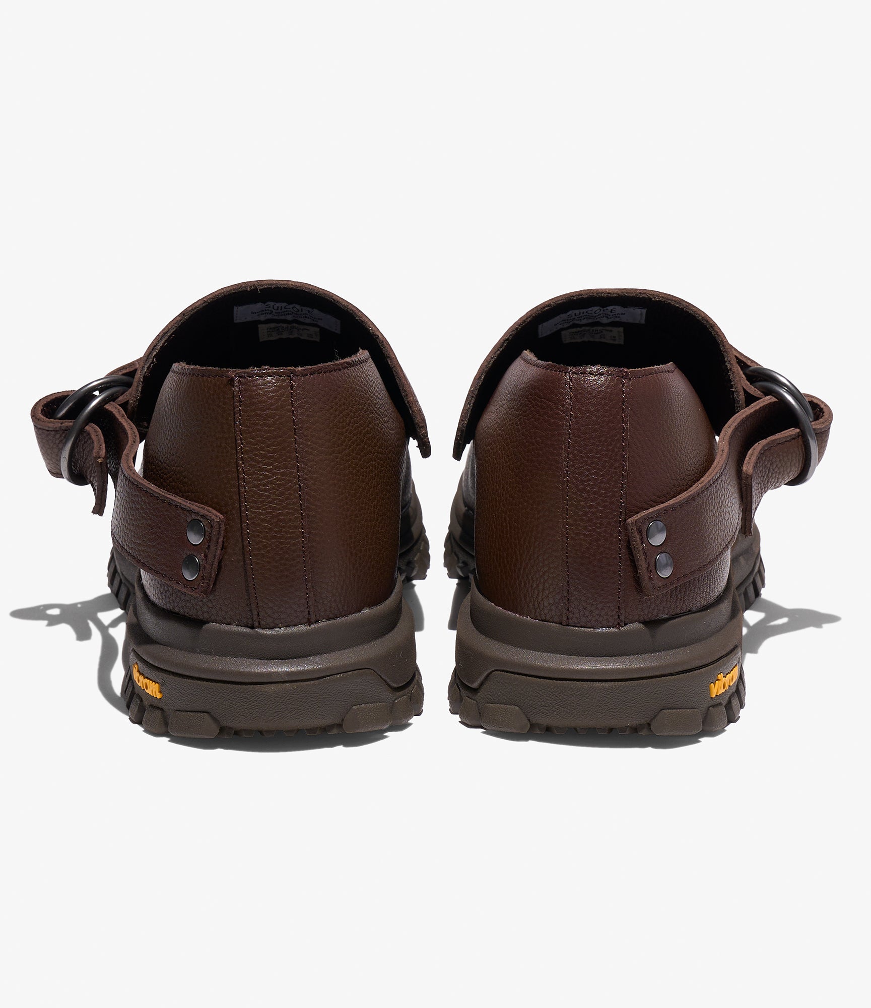 Engineered Garments x Suicoke - Ring Moc - Brown Grain Leather