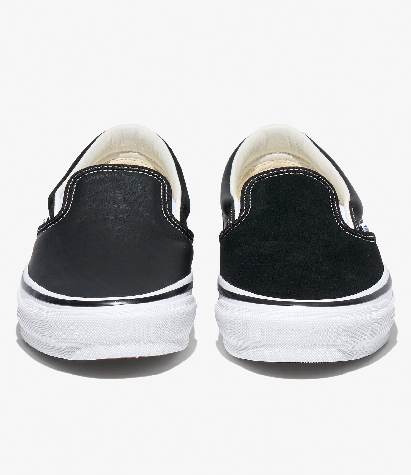 Engineered Garments x Vans - OTW Classic Slip-On 98 - Black Leather