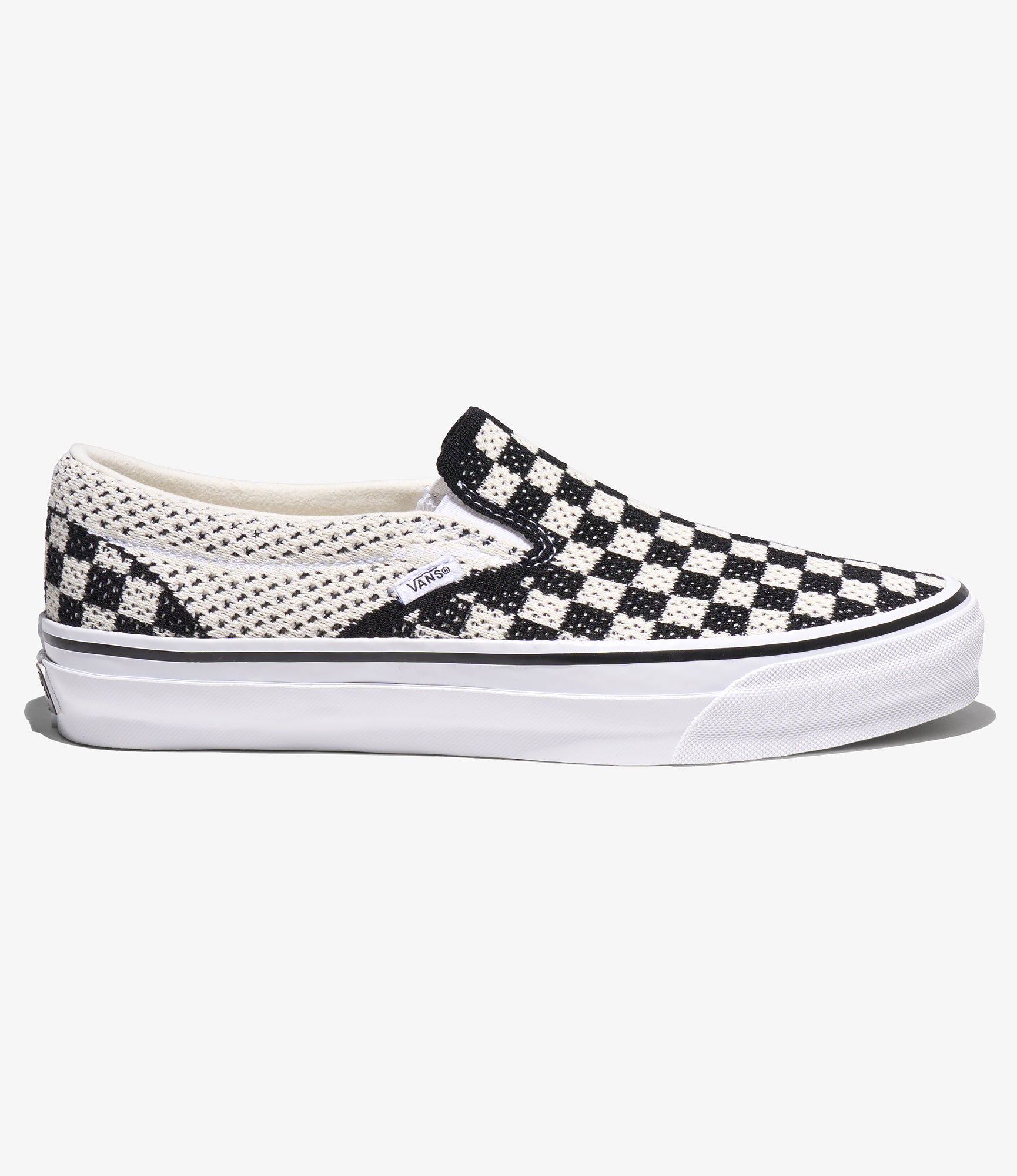 LX Classic Slip-On 98 EK - Checkerboard - Black