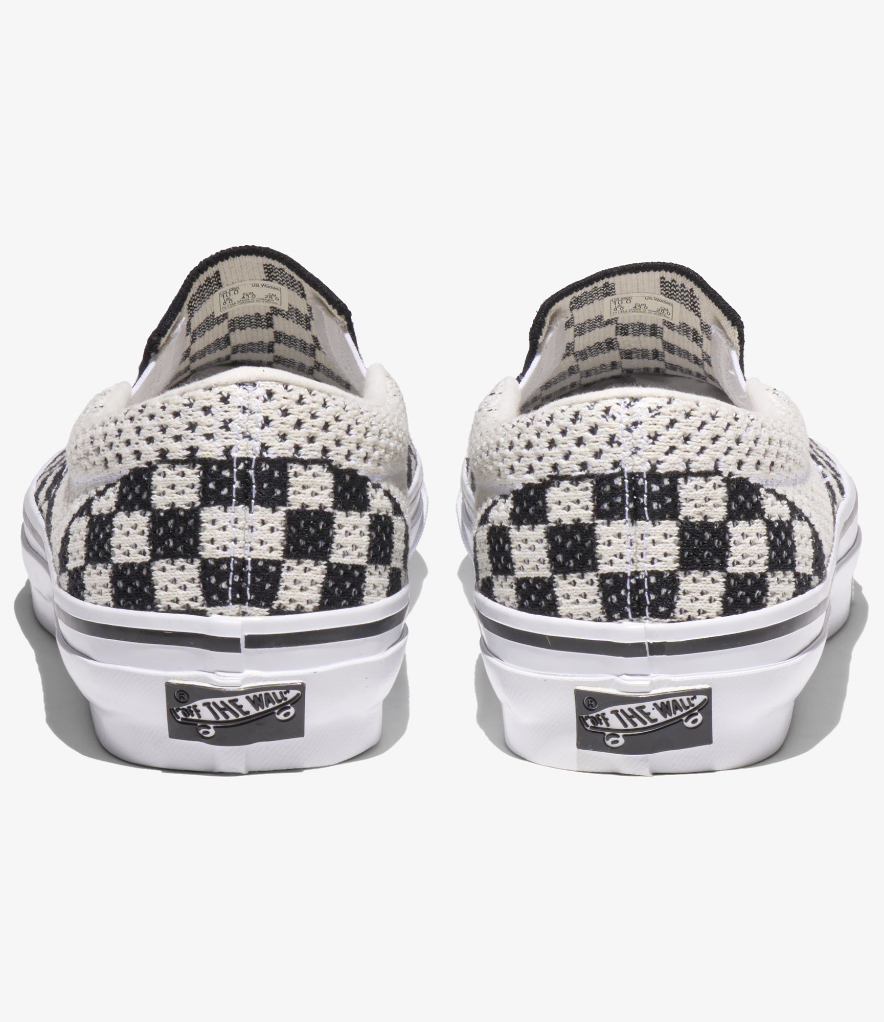 LX Classic Slip-On 98 EK - Checkerboard - Black | Nepenthes America