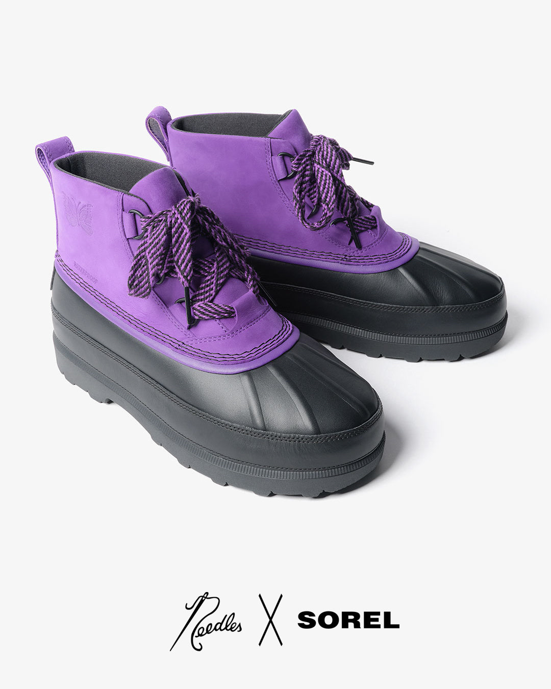 Needles x Sorel - Ambler Chukka WP - Ultra Violet w/Black Sole
