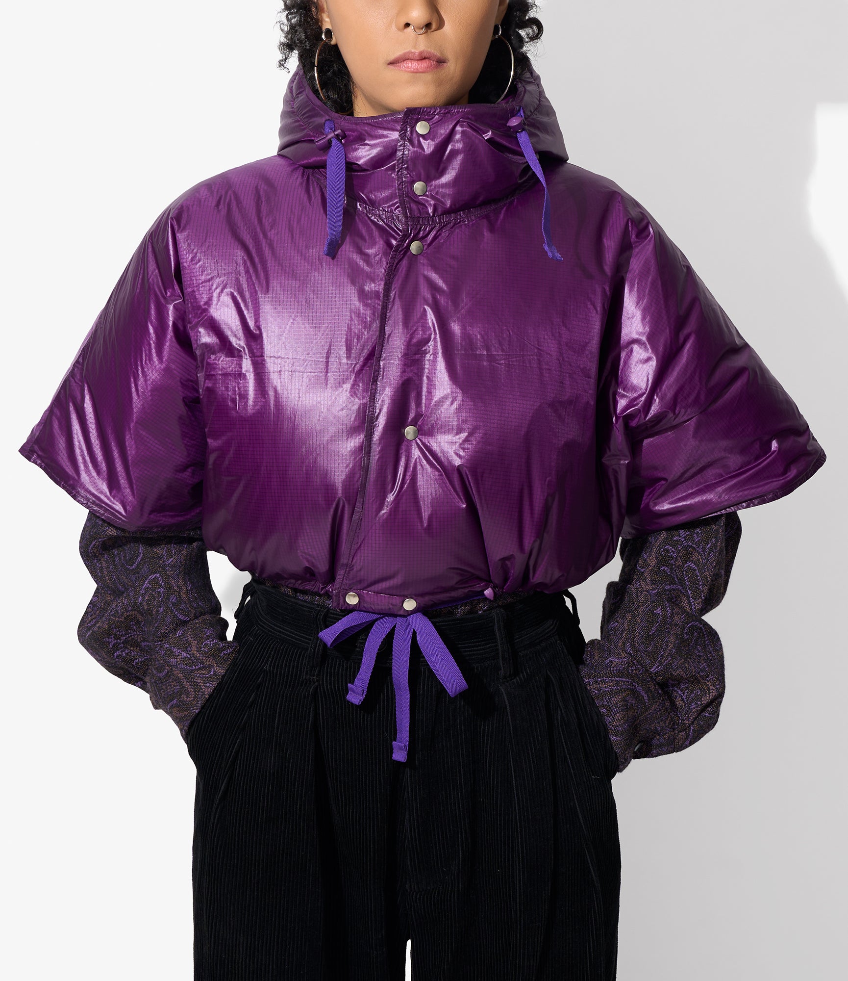 Beams Down Cape - Navy