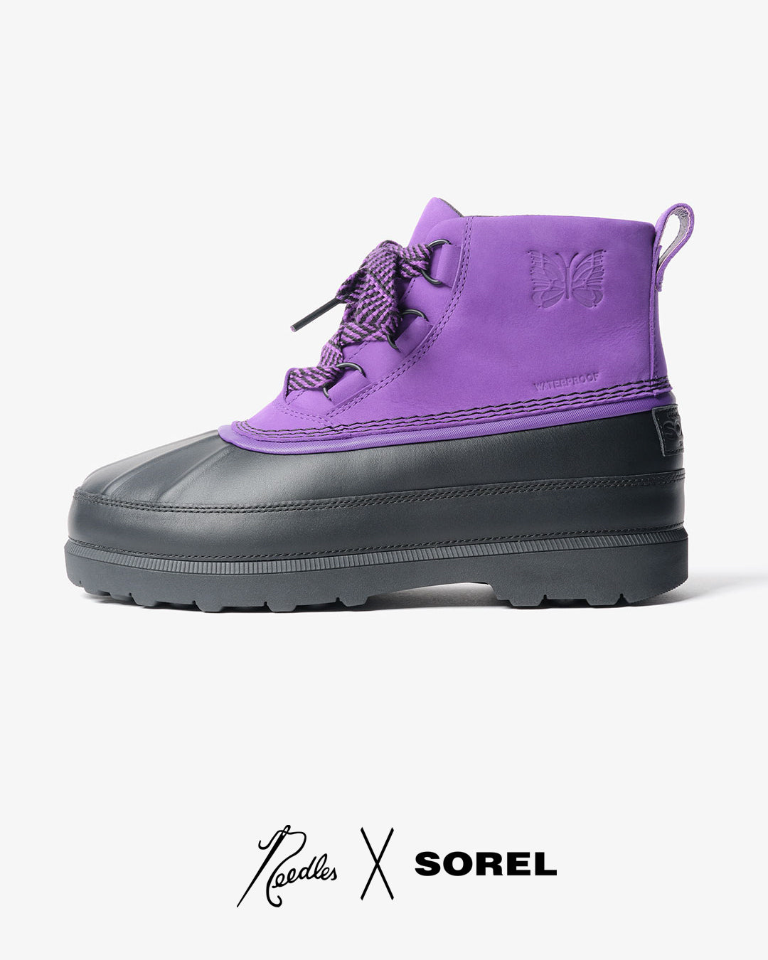 Needles x Sorel - Ambler Chukka WP - Ultra Violet w/Black Sole