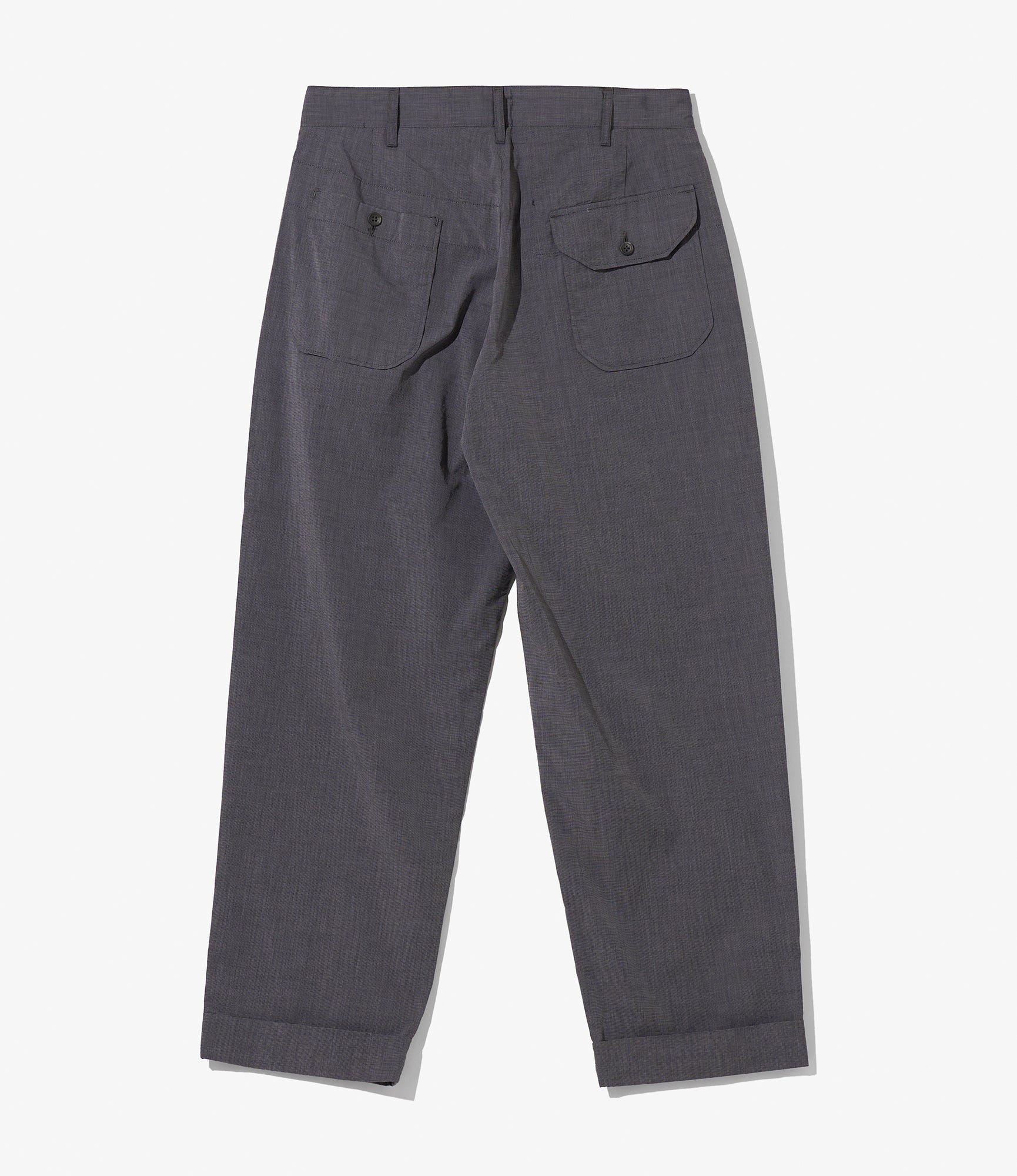 Carlyle Pant - Nepenthes Special - Charcoal Cotton End on End
