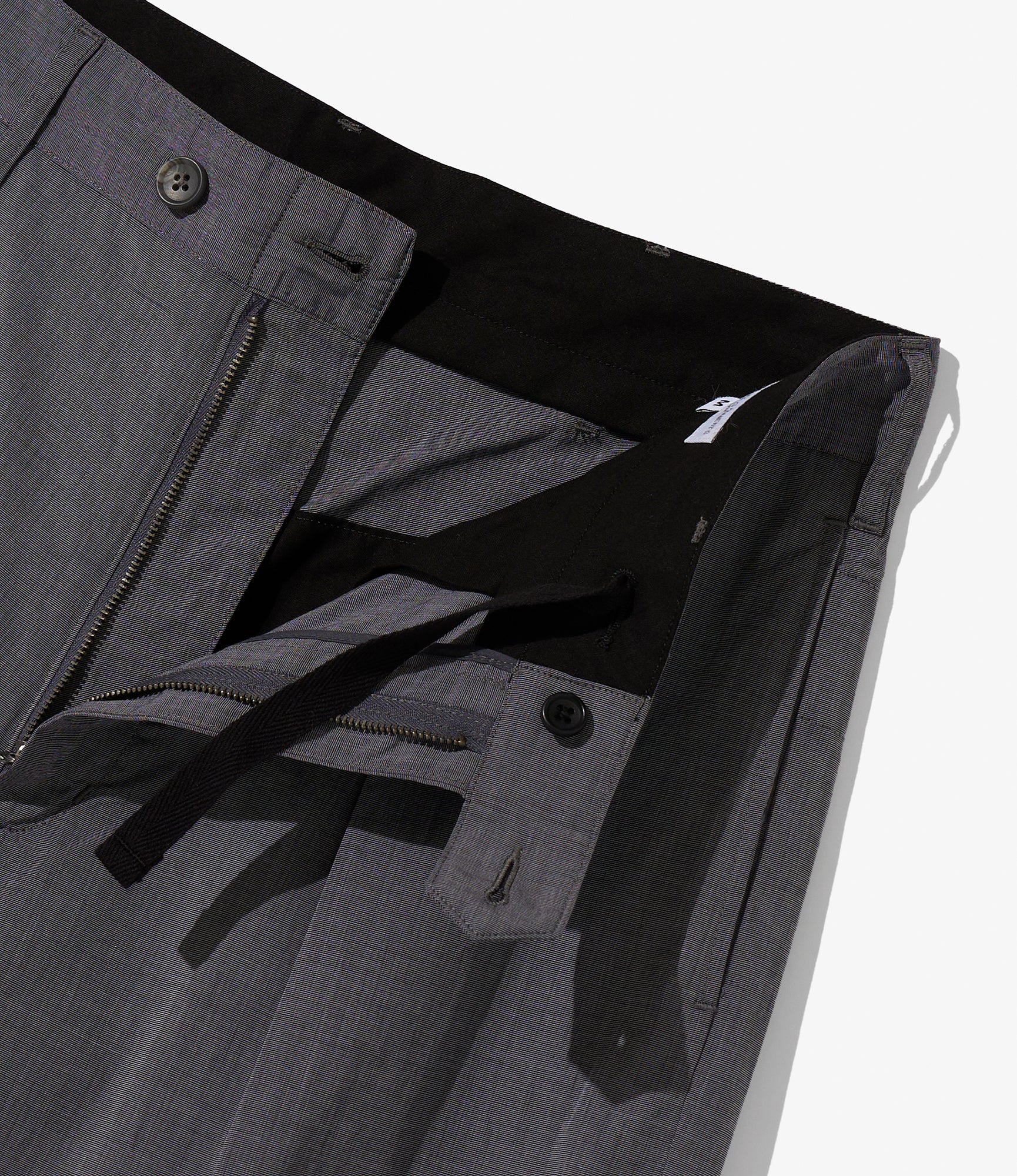 Carlyle Pant - Nepenthes Special - Charcoal Cotton End on End
