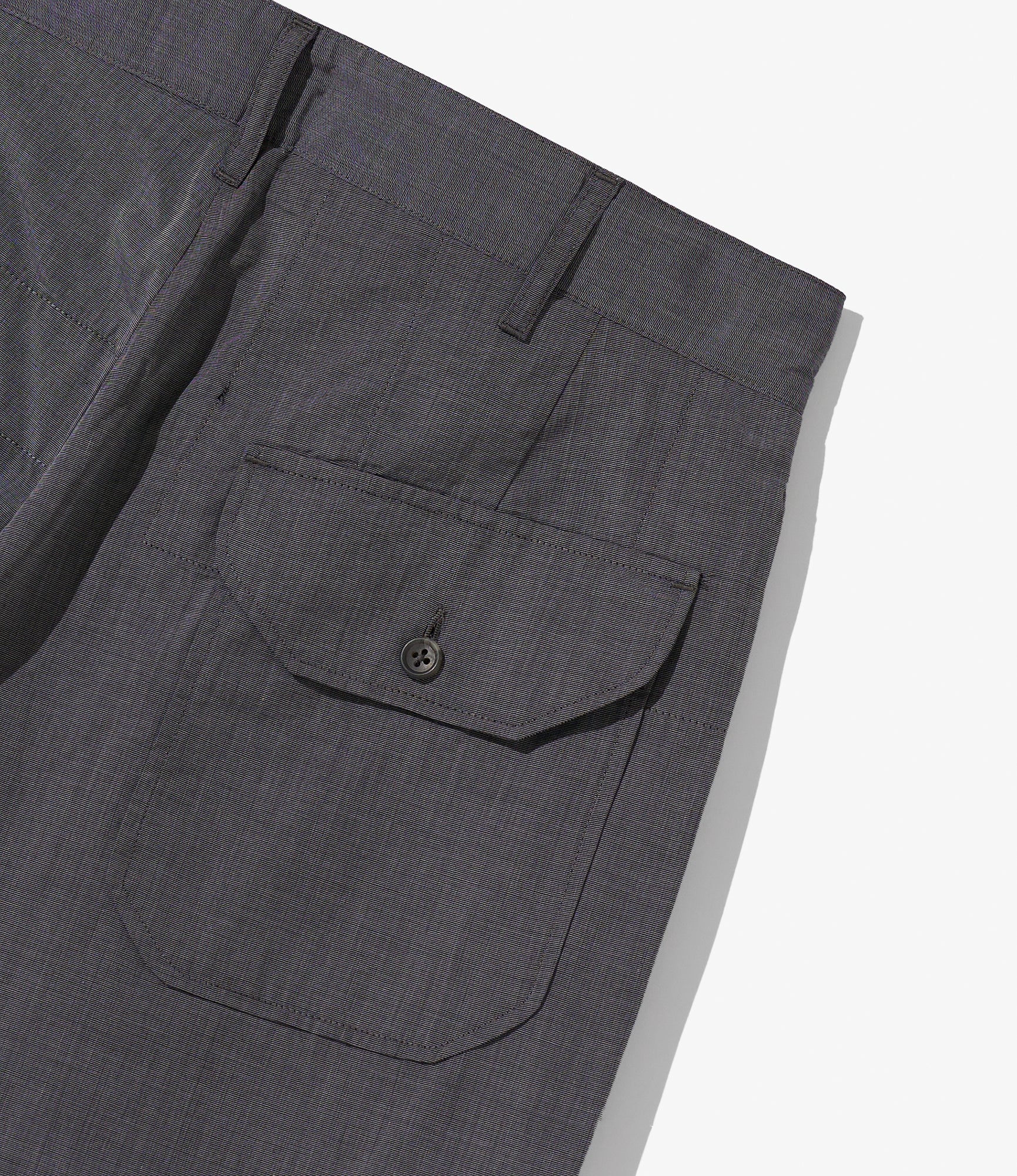Carlyle Pant - Nepenthes Special - Charcoal Cotton End on End