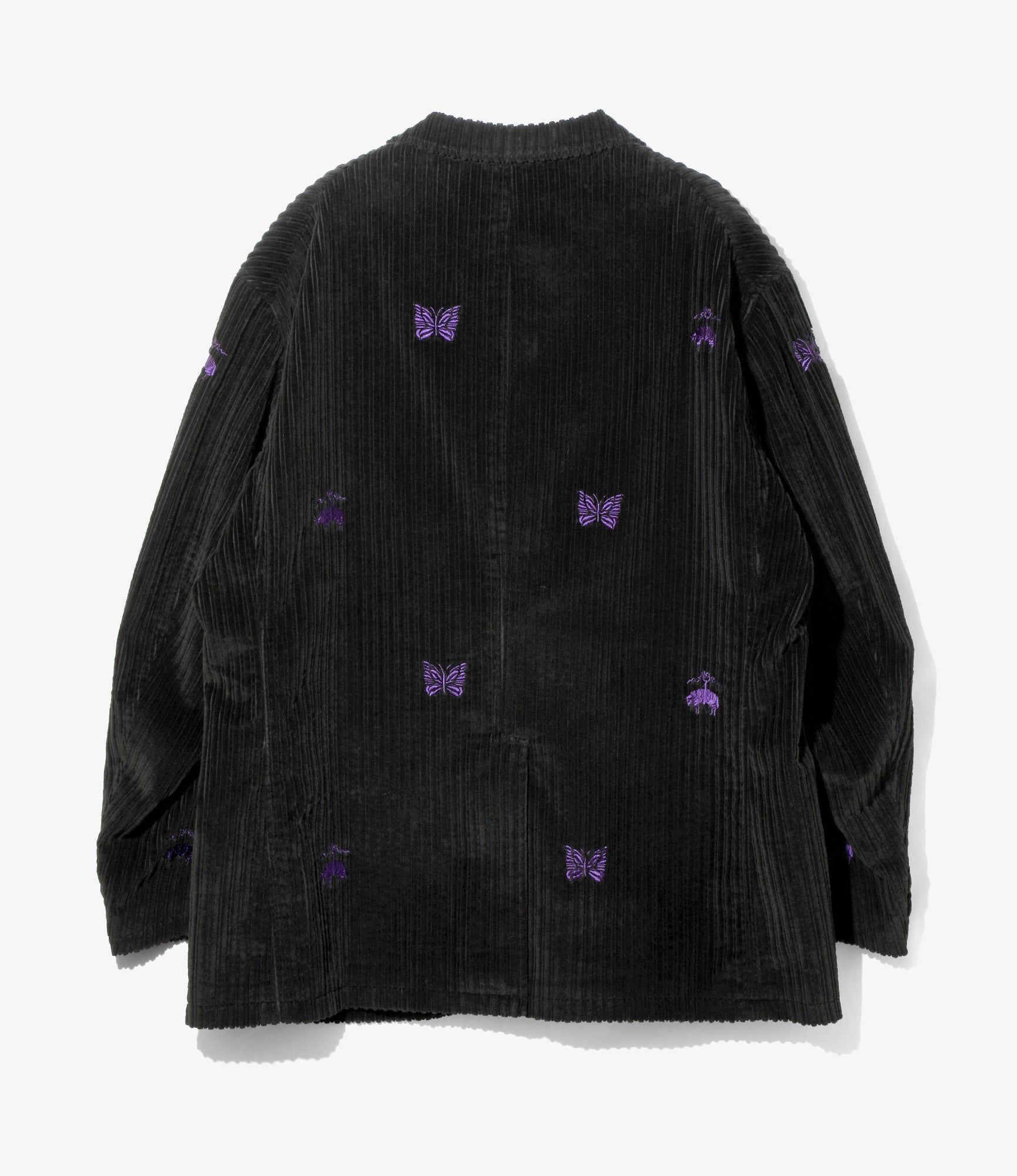 Needles x Brooks Brothers 3B Sack Jacket - Black - Emb. Corduroy
