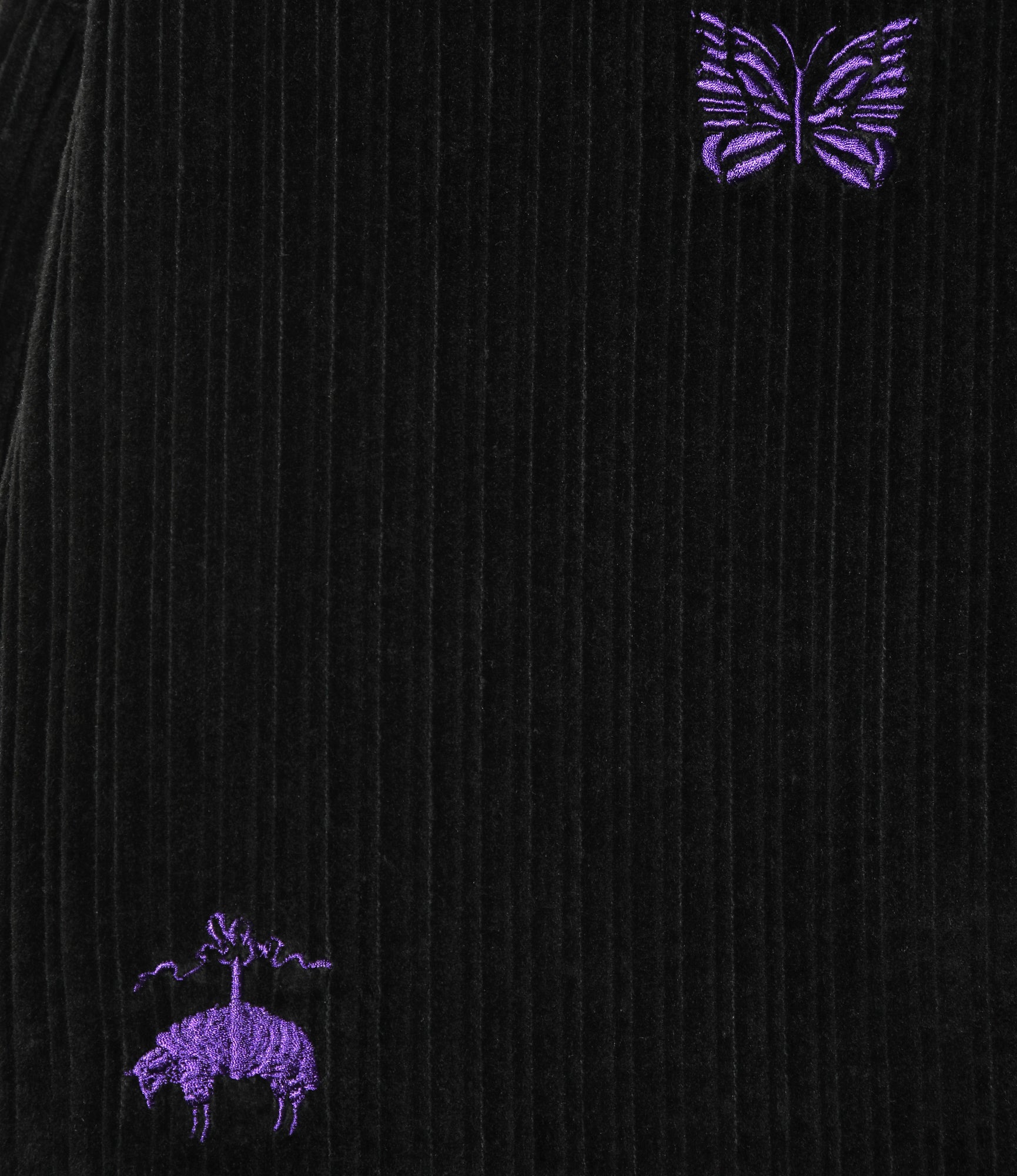 Needles x Brooks Brothers 3B Sack Jacket - Black - Emb. Corduroy