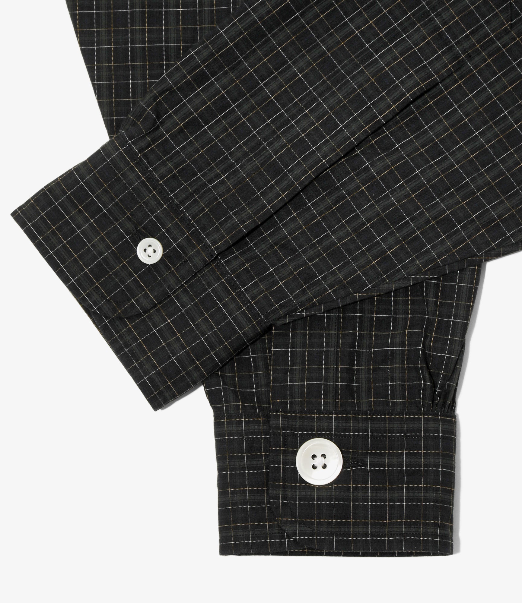Needles x Brooks Brothers Multi Button BD Shirt - Green Check
