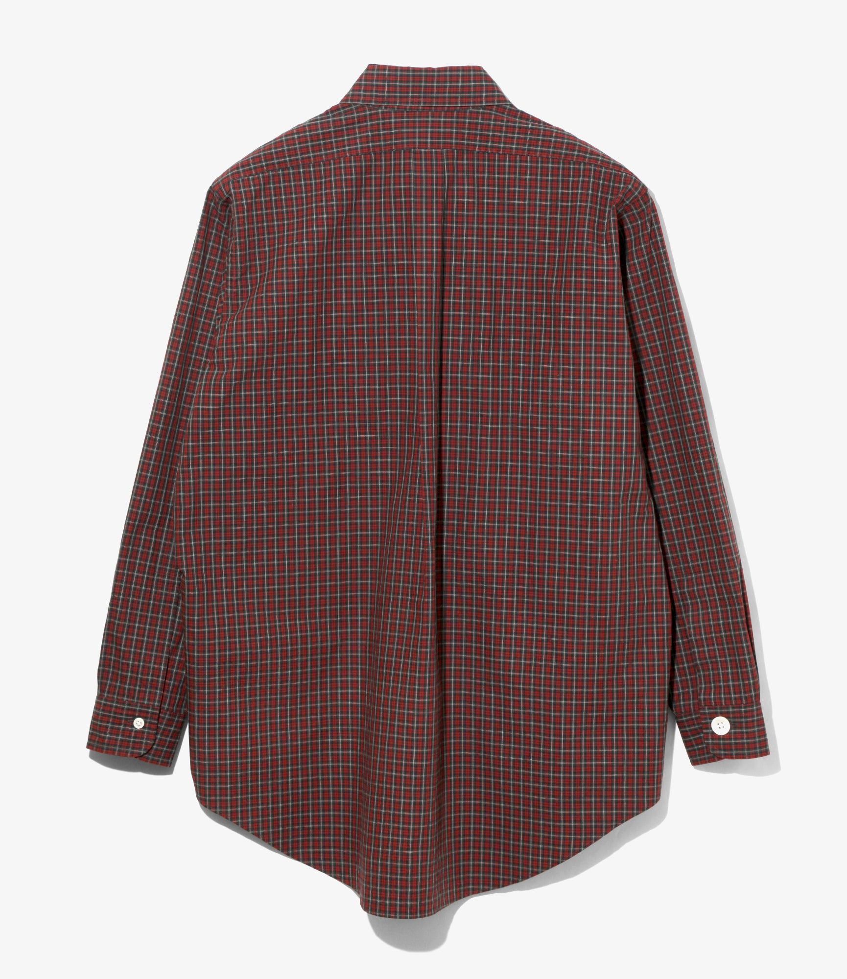 Needles x Brooks Brothers Multi Button BD Shirt - Red Check