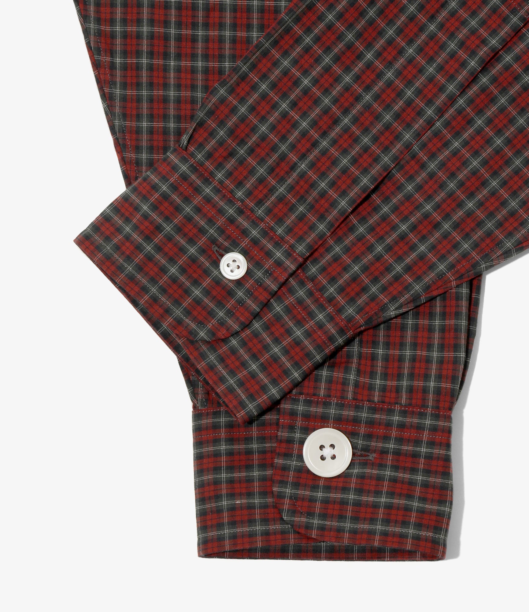 Needles x Brooks Brothers Multi Button BD Shirt - Red Check