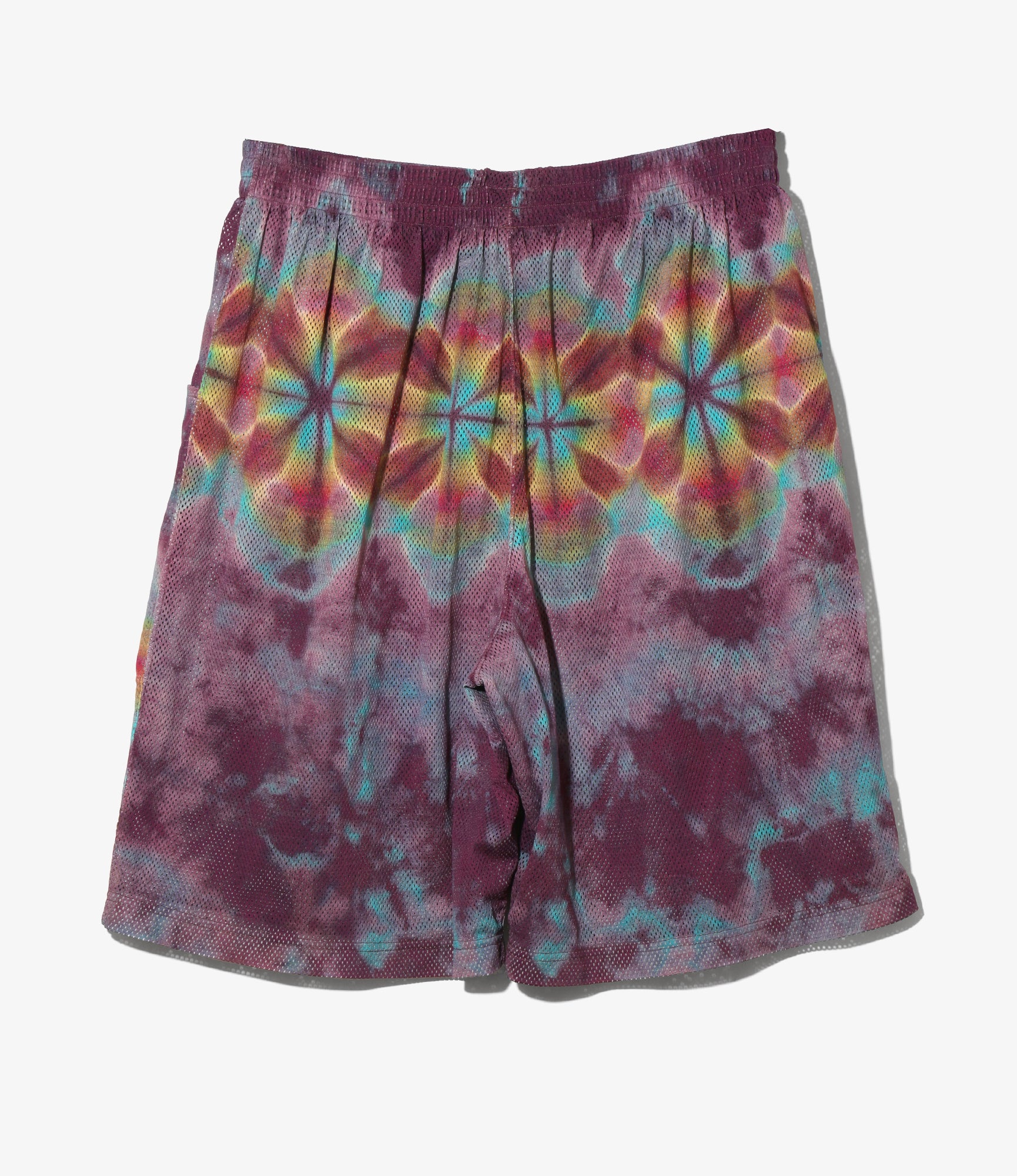 String C.S. Short - Purple - Knit Mesh / Tie dye