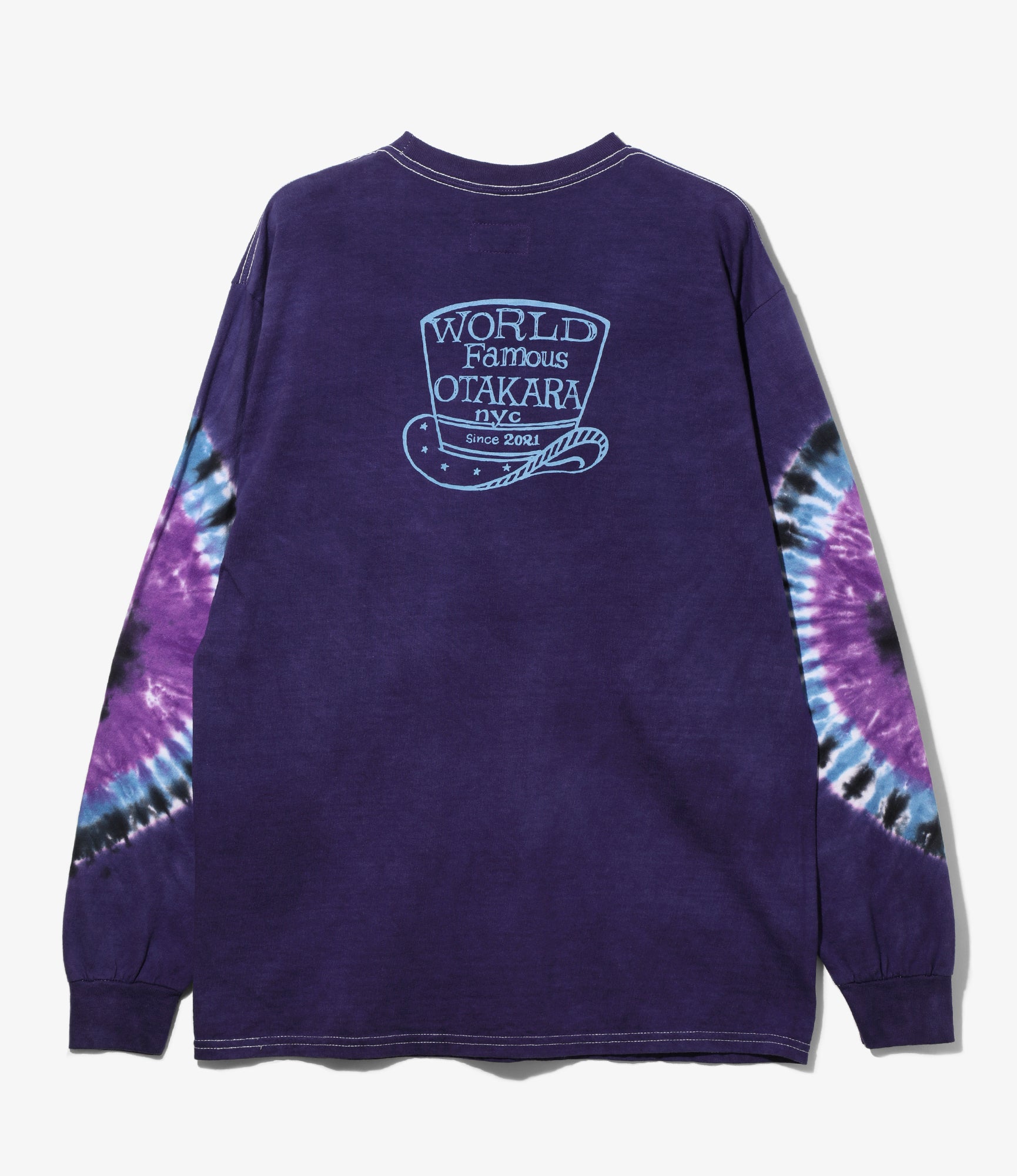 L/S Tie Dye Tee - Tie Dye - World Famous