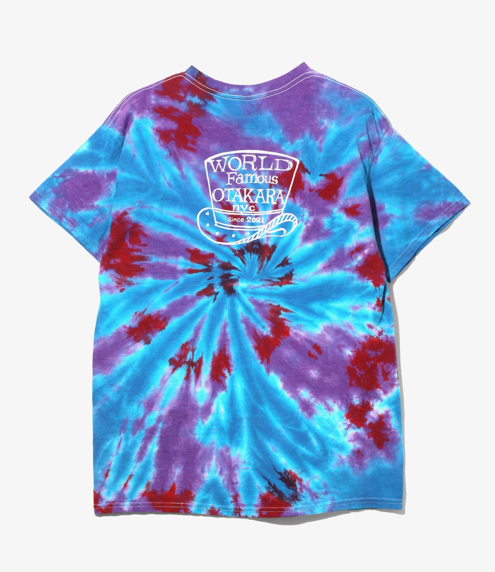 S/S Tie Dye Tee - Tie Dye - World Famous