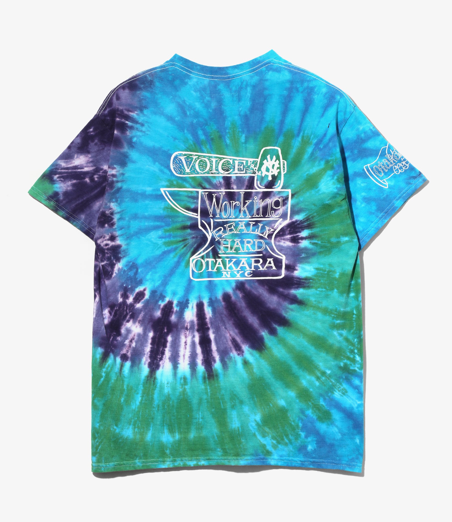 S/S Tie Dye Tee - Tie Dye - Iron Hand