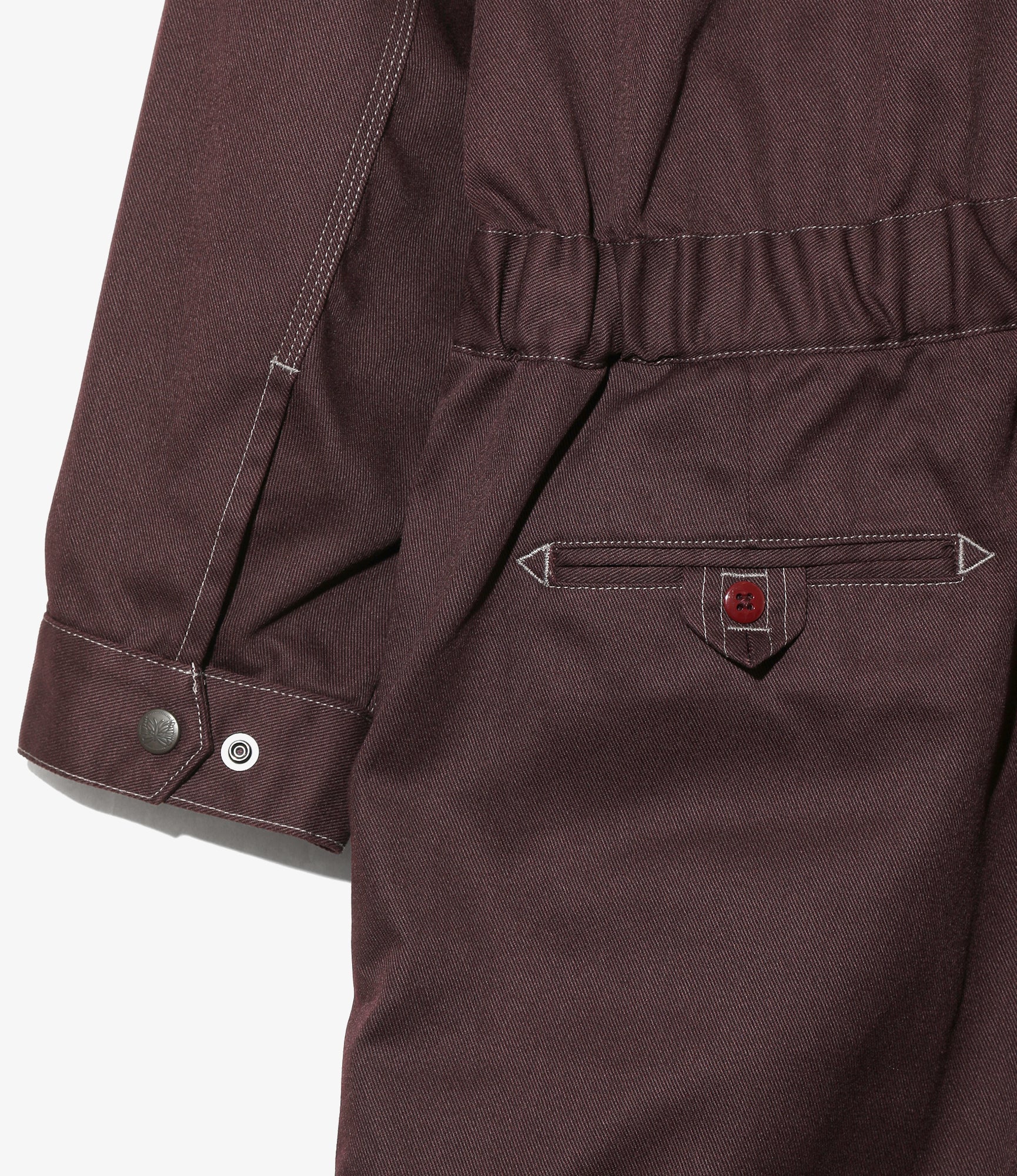 Nepenthes Special - Coverall - Burgundy - PE/C Twill