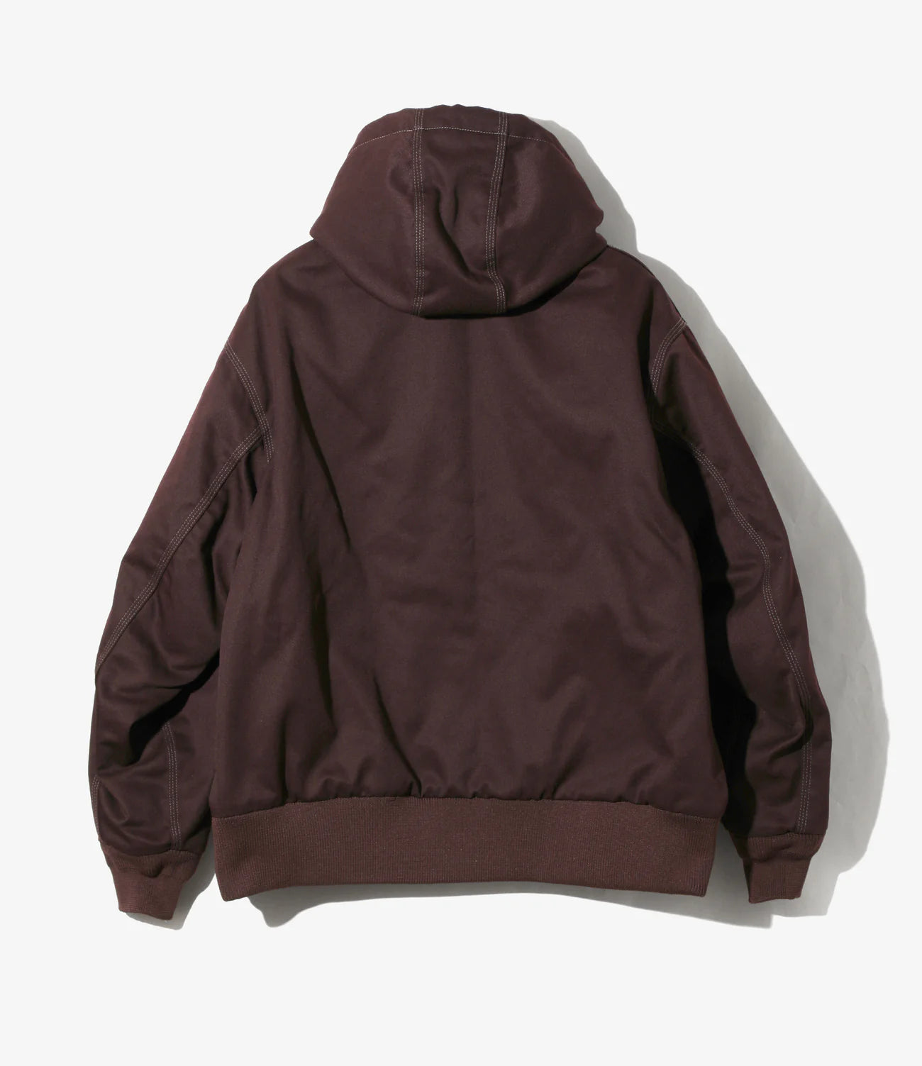Zip Work Hoody - Burgundy - PE/C Twill