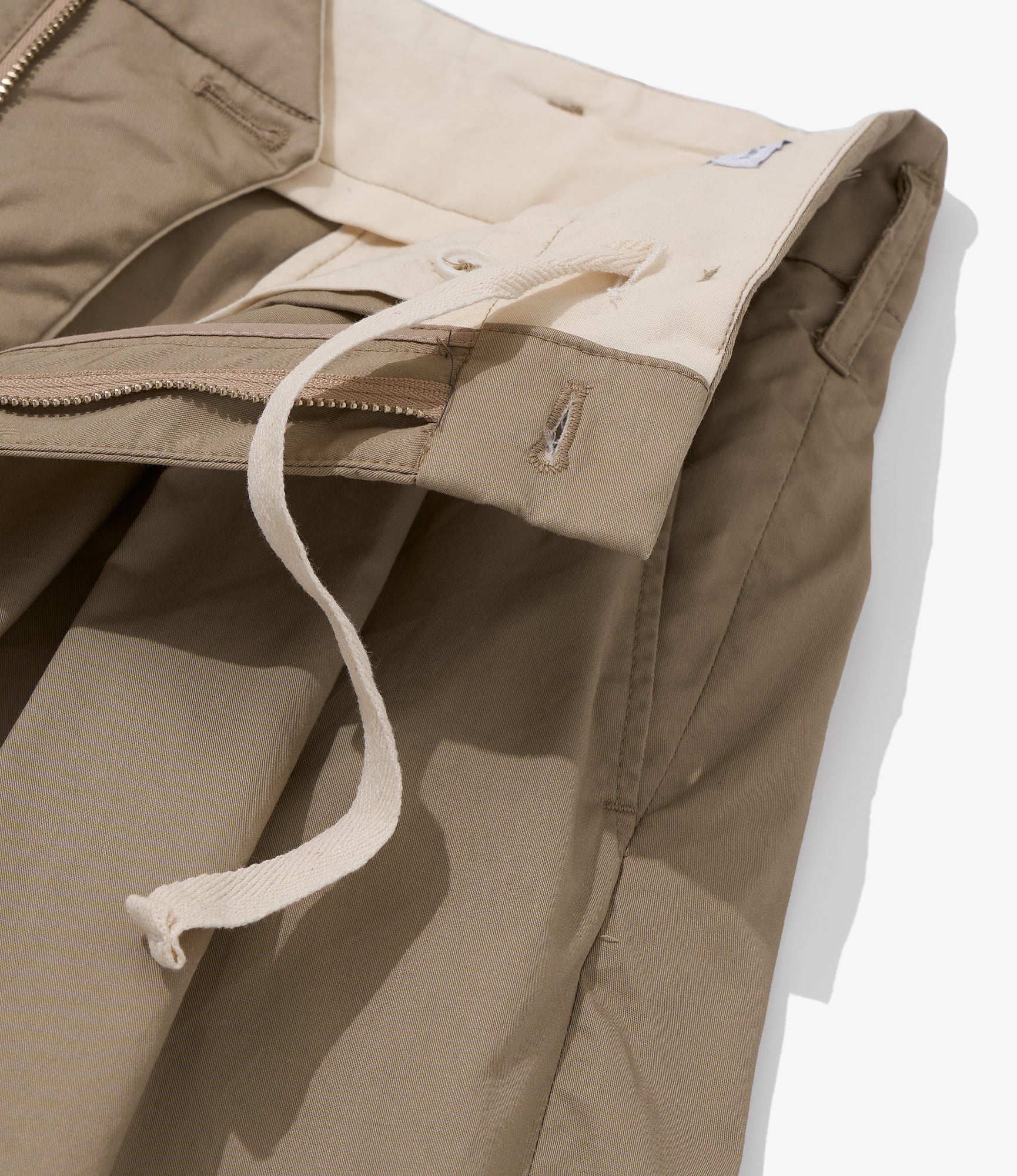 Bontan Shorts for NNY x Blue in Green - Khaki Highcount Twill