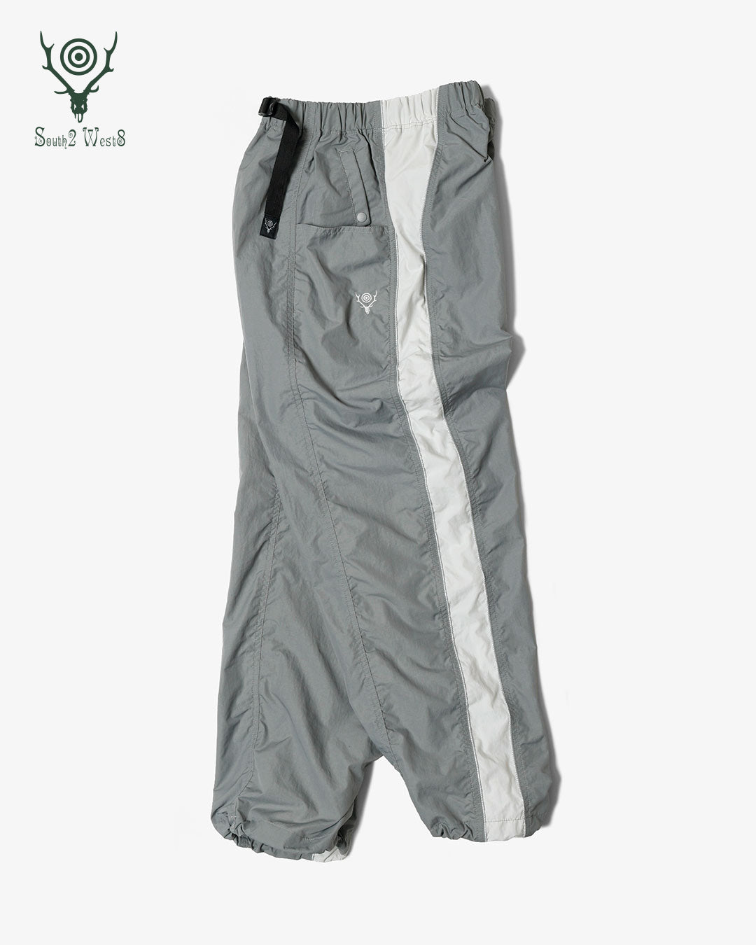Warm Up Pant - Grey - Nylon Tussah