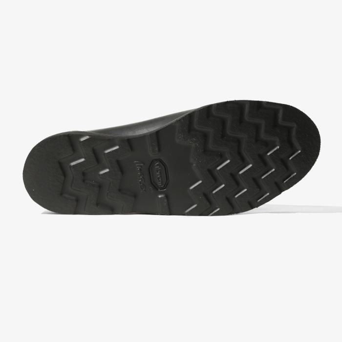 Needles Art. Papillon Emb. Center Seam Mountain Slip In - Black w/Vibram Moreflex Sole