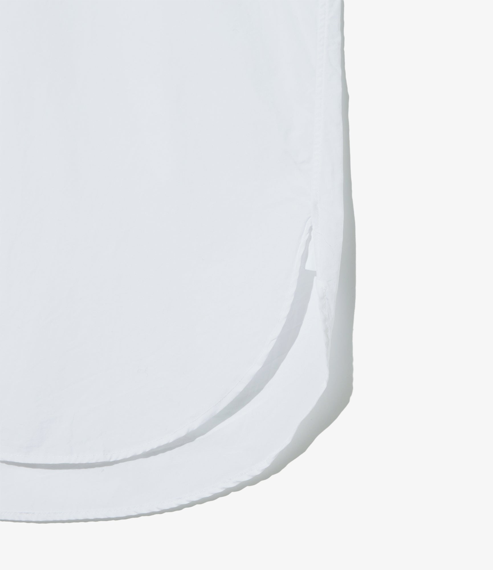 19th Century BD Shirt - White 100's 2Ply Broadcloth