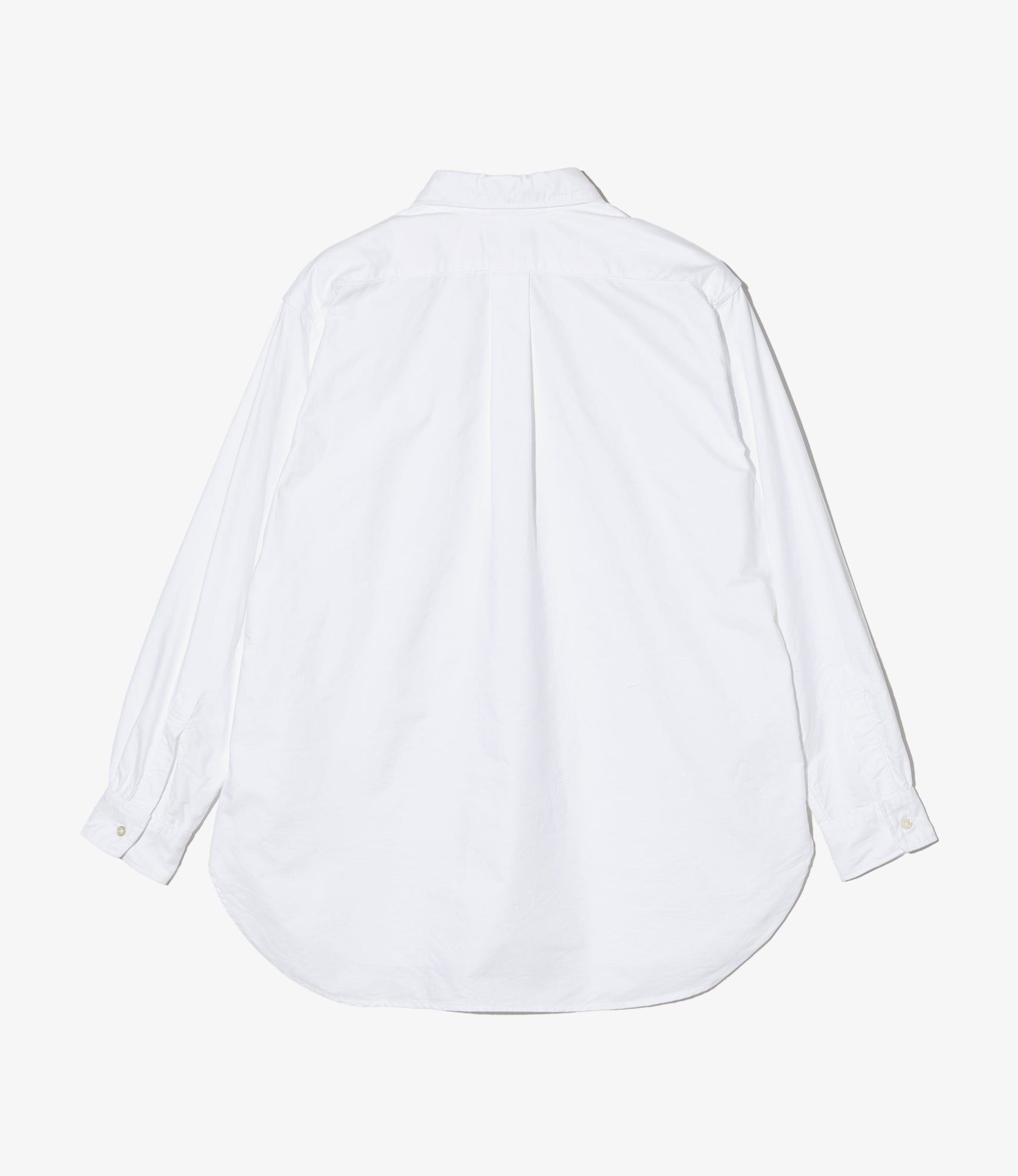 19th Century BD Shirt - White Cotton Oxford
