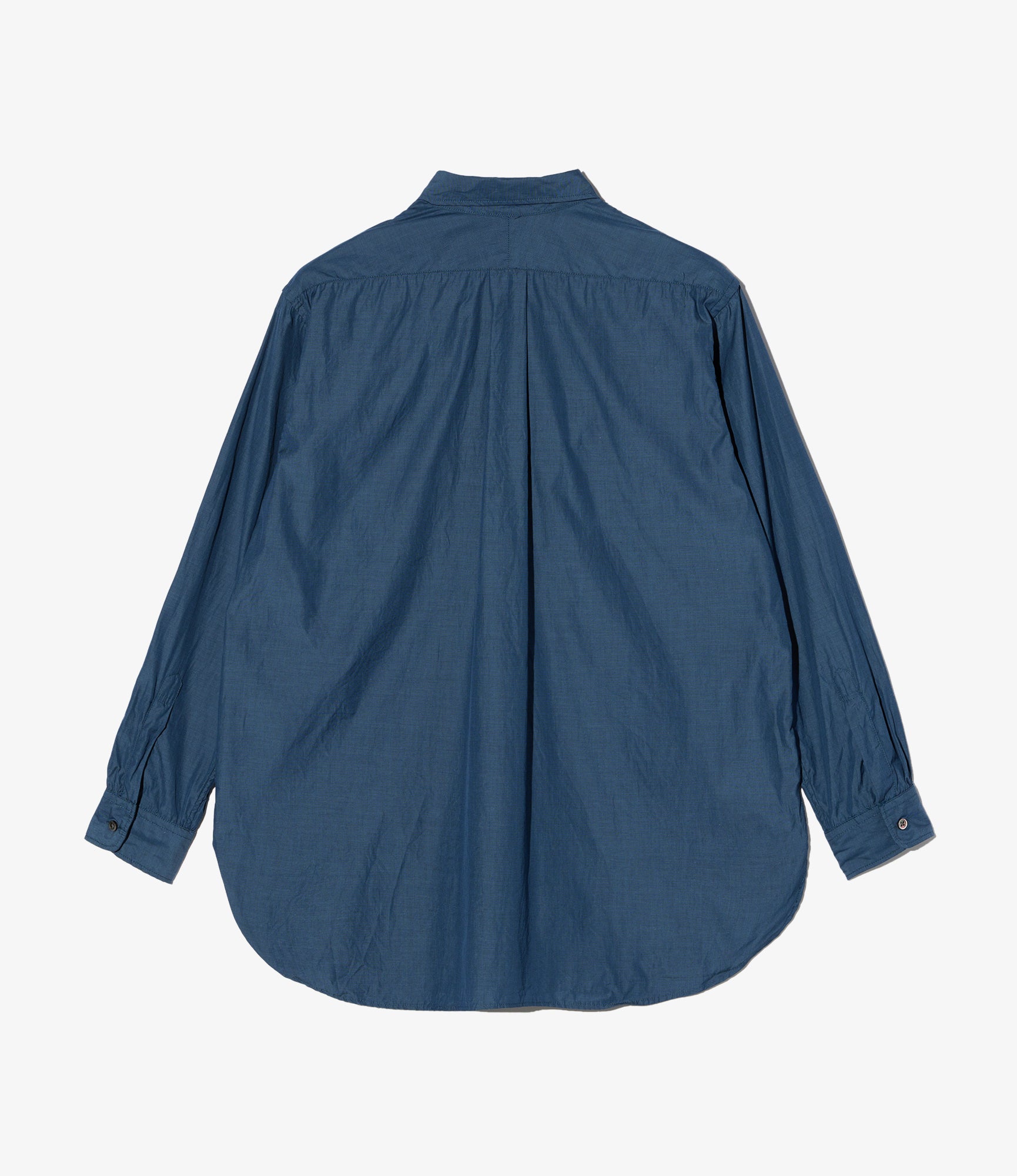 19th Century BD Shirt - Navy Cotton End on End
