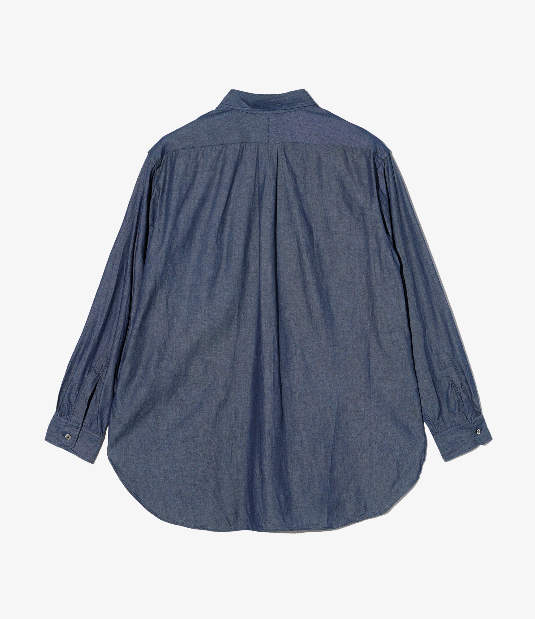 19th Century BD Shirt - Indigo Cotton Denim Shirting