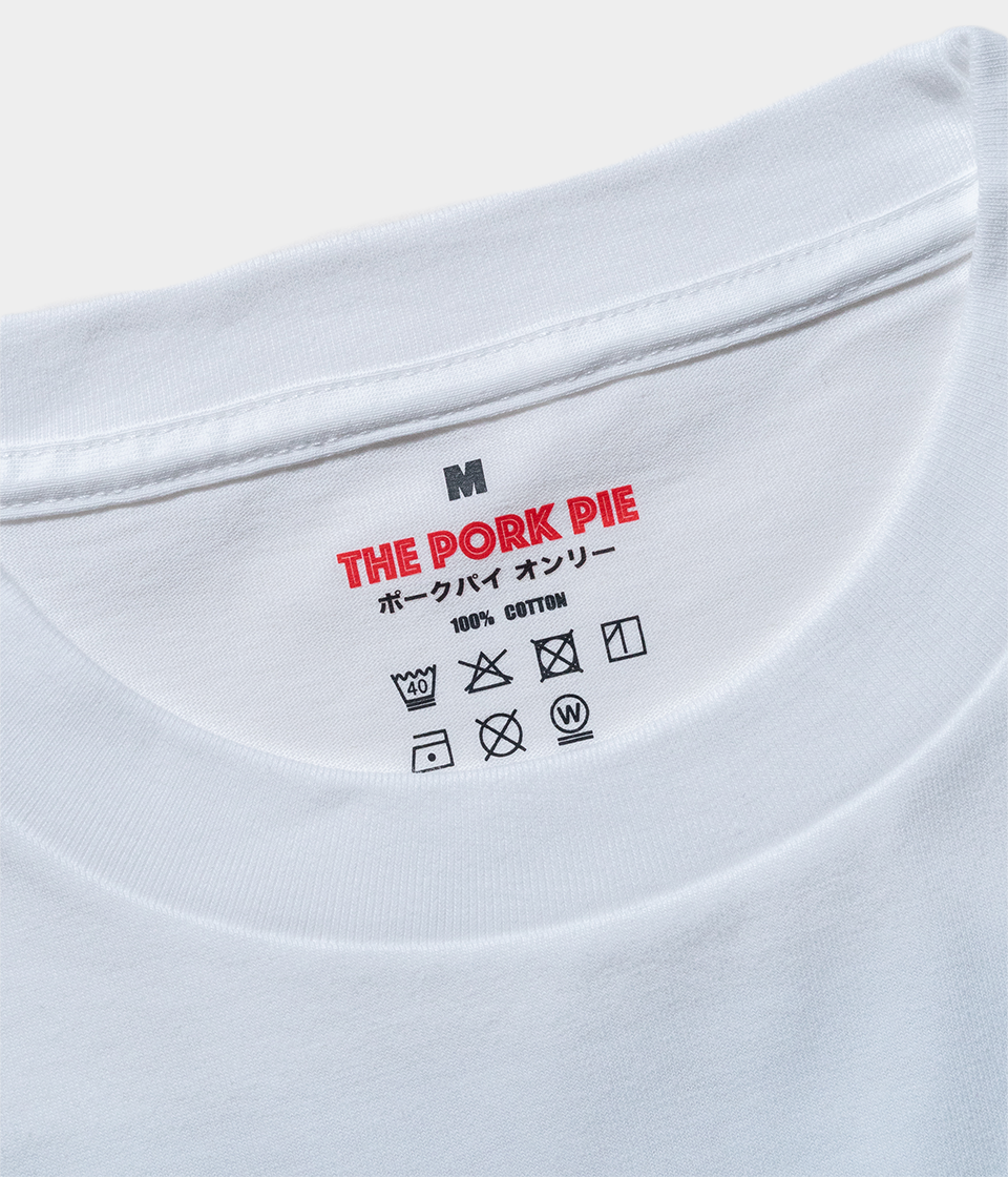 THE PORK PIE - T-Shirts - White print