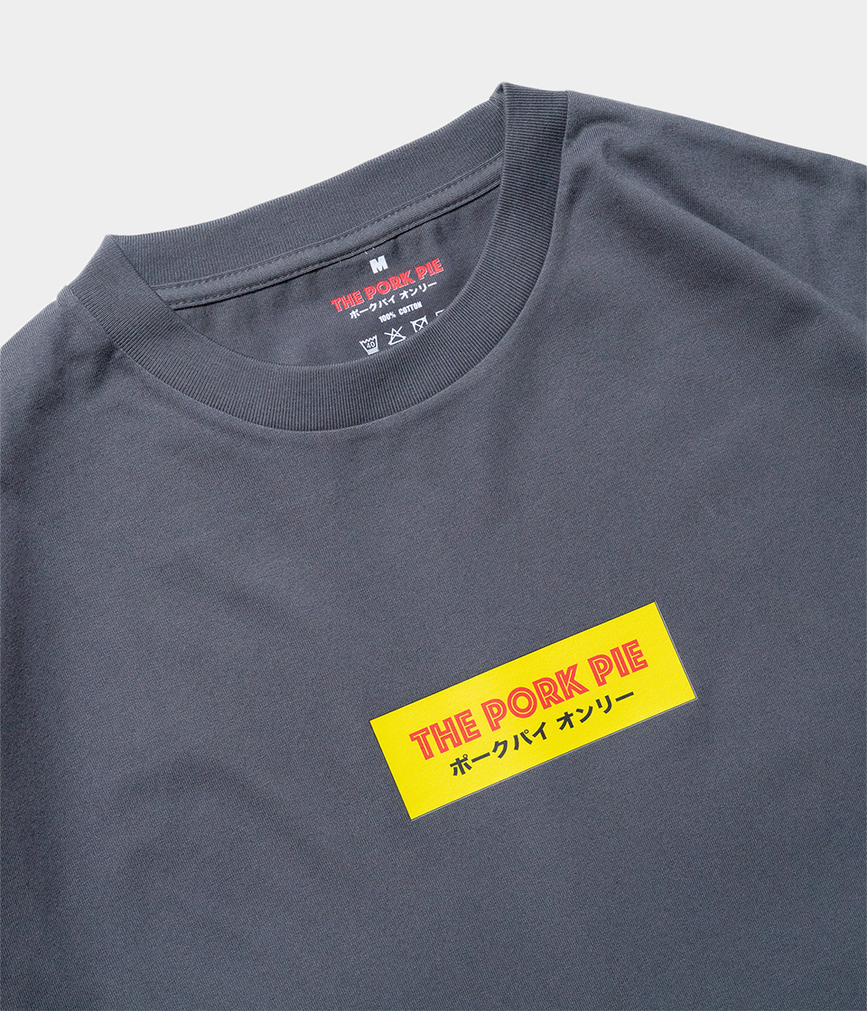 THE PORK PIE - T-Shirts - Sumi print