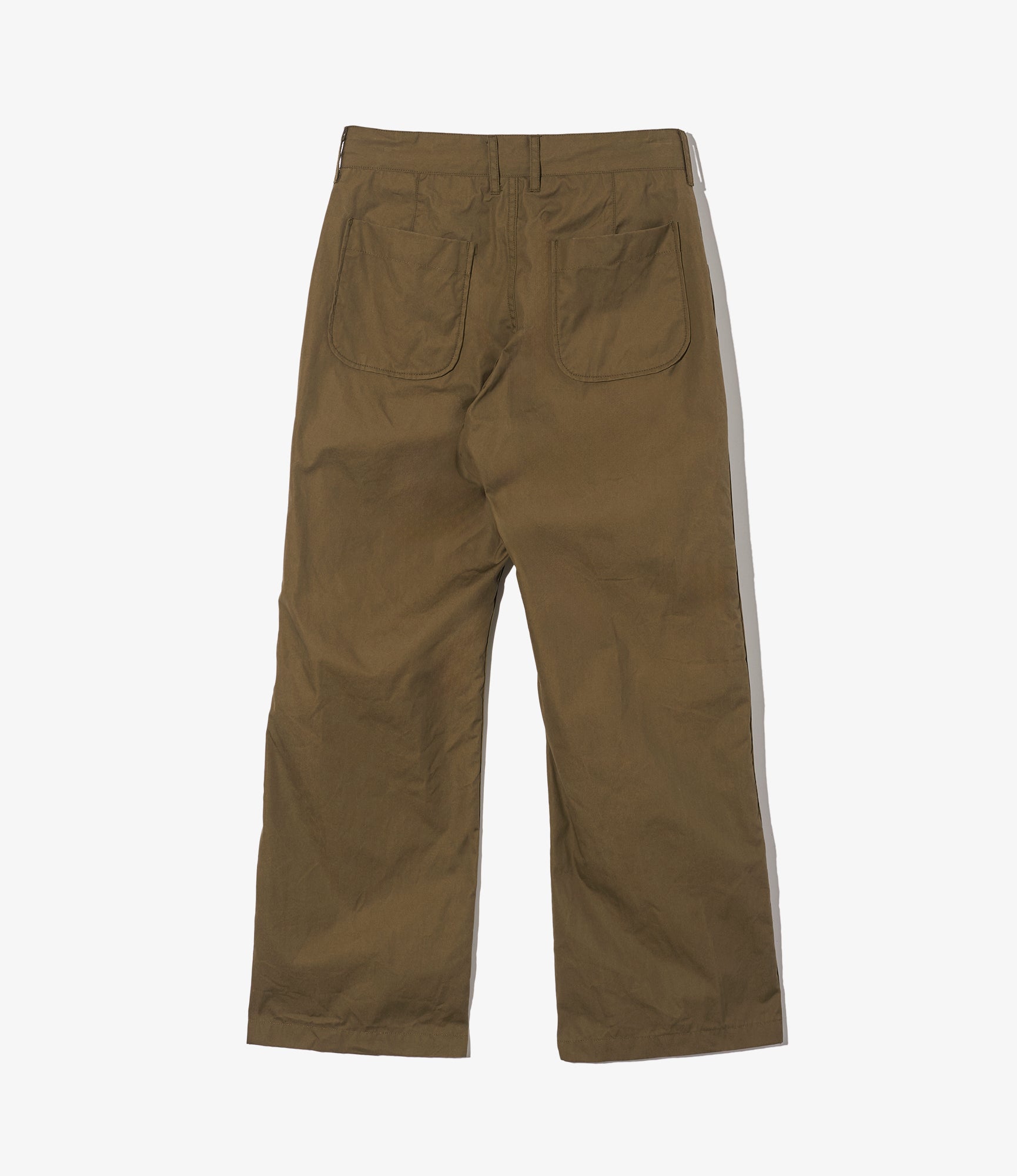 5P Pant - Olive Coated Cotton Cloth