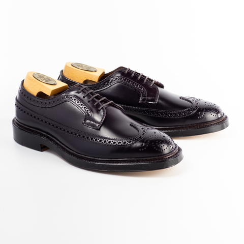 Alden - 975 Long Wing Blucher - #8 Shell Cordovan | Nepenthes America