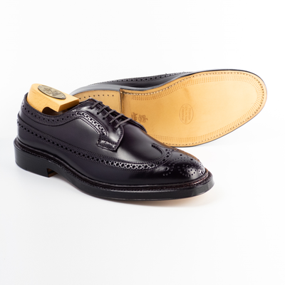 Alden - 975 Long Wing Blucher - #8 Shell Cordovan | Nepenthes America