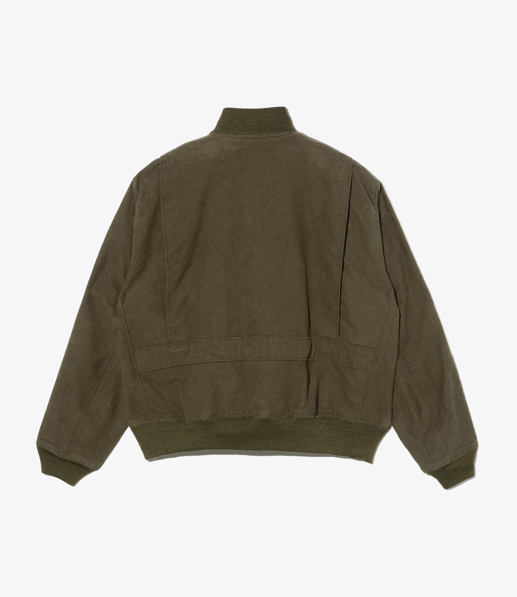 A-1 Jacket - Olive Cotton Moleskin
