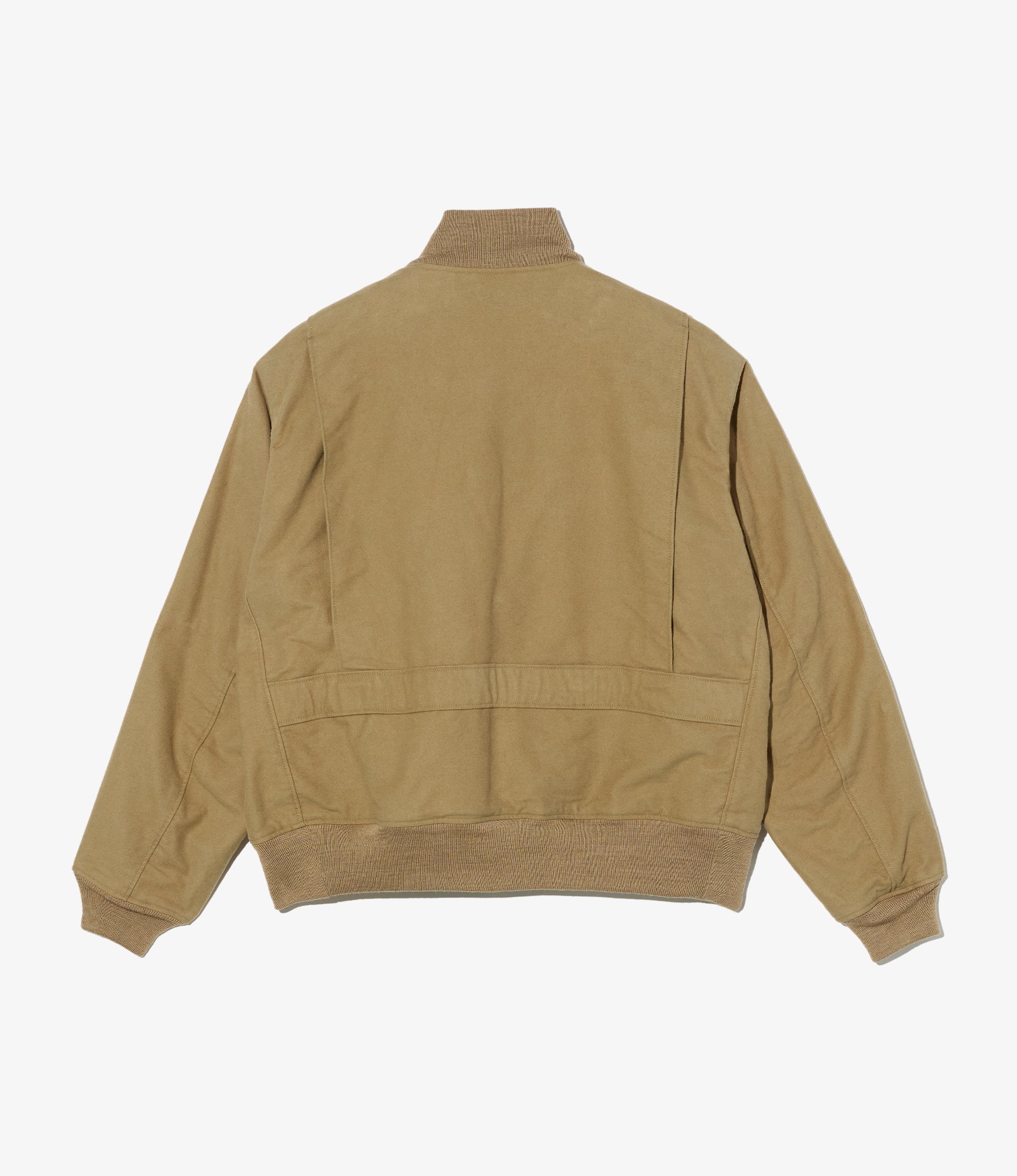 A-1 Jacket - Camel Cotton Moleskin
