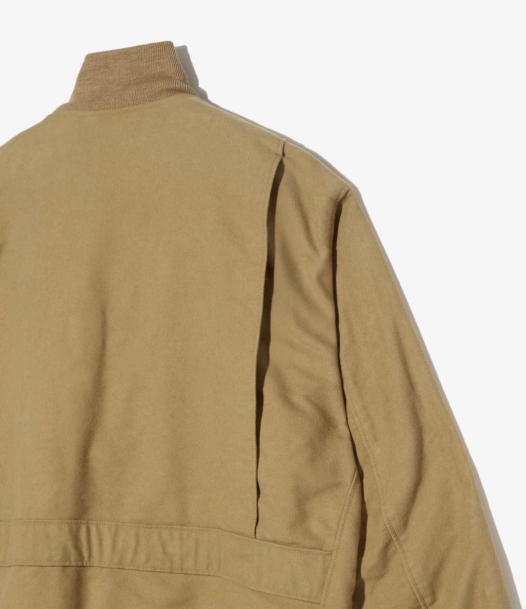A-1 Jacket - Camel Cotton Moleskin