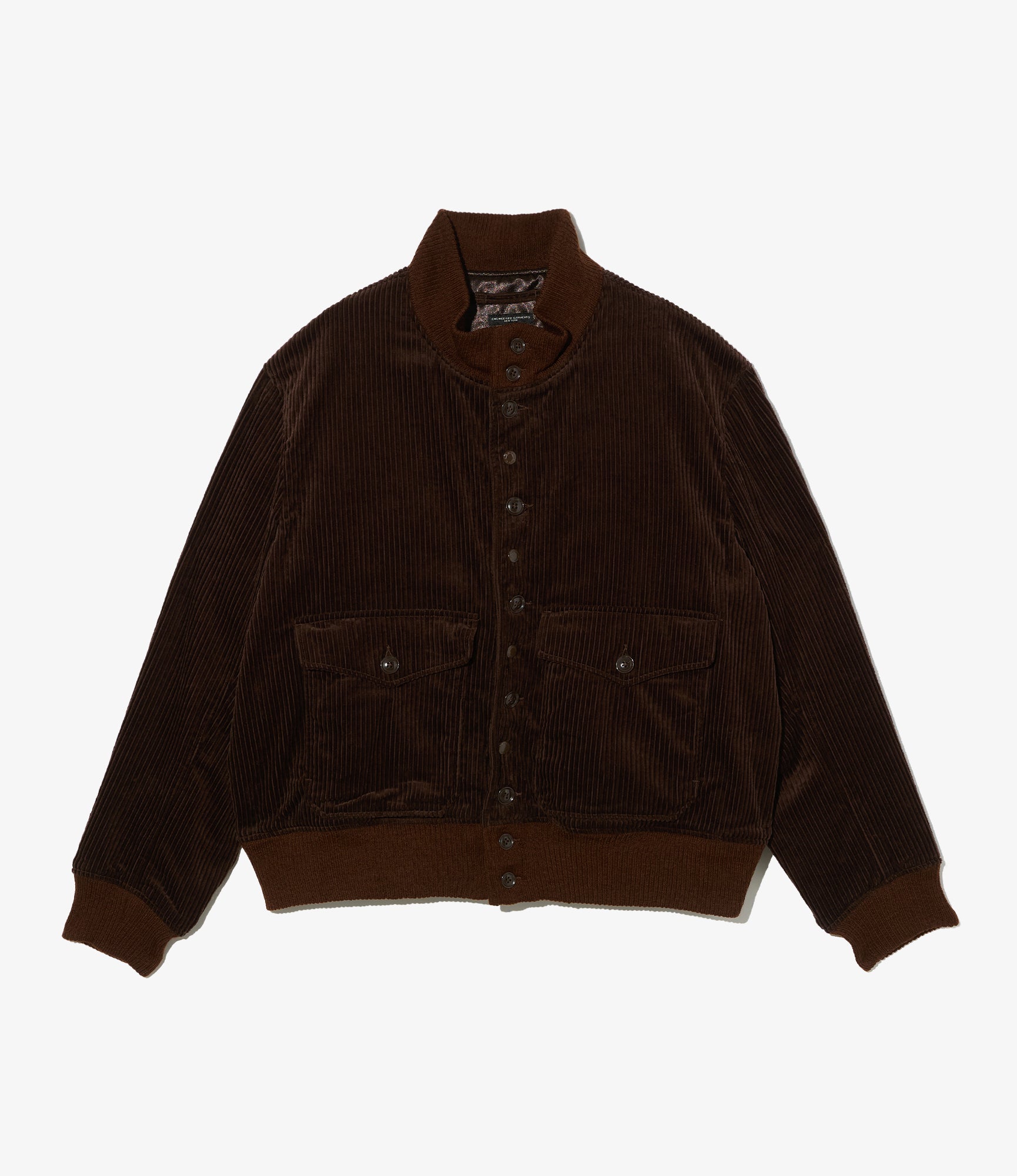 A-1 Jacket - Dk. Brown Cotton 4.5W Corduroy