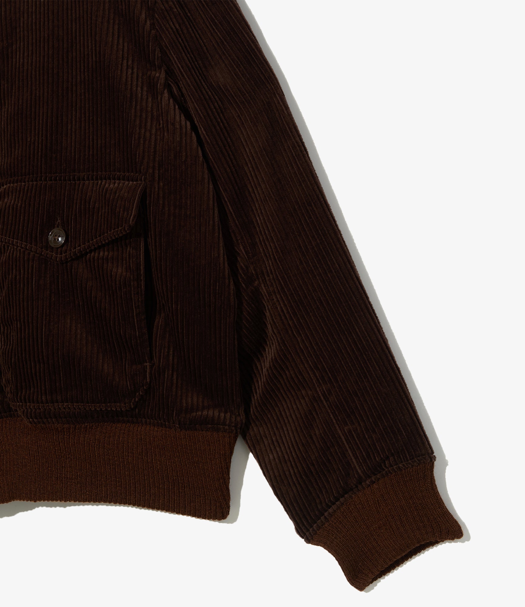 A-1 Jacket - Dk. Brown Cotton 4.5W Corduroy