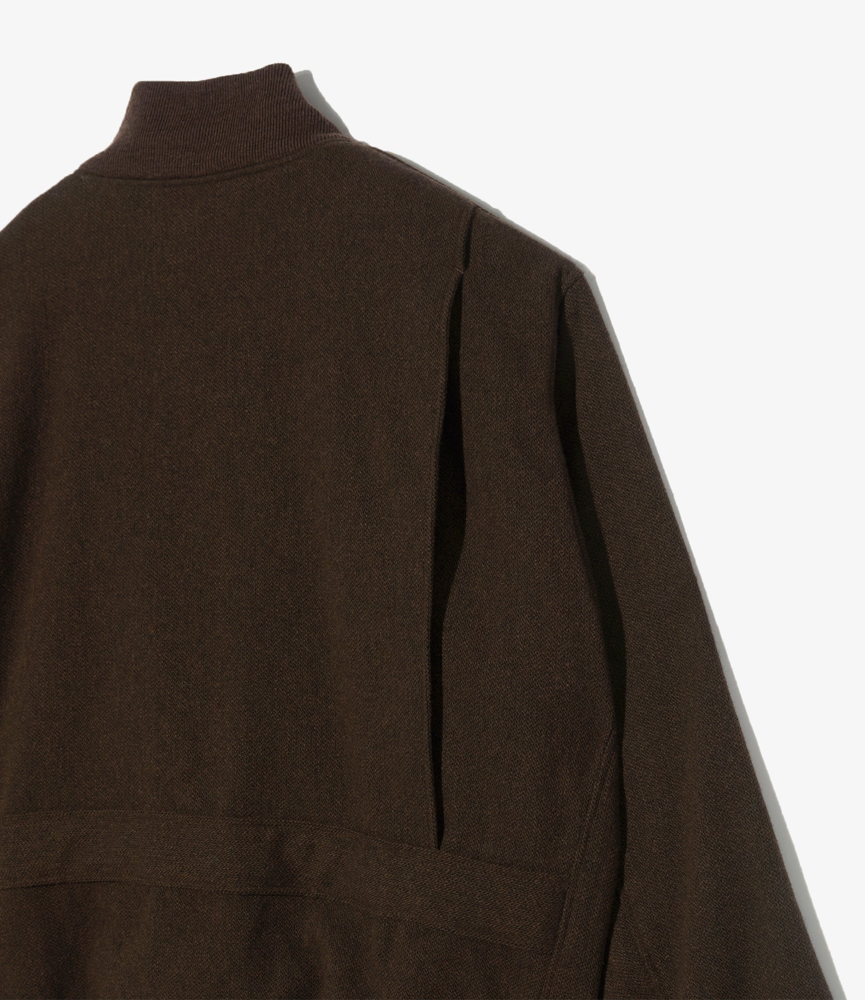 A-1 Jacket - Dk. Brown Wool Poly Heavy Tweed