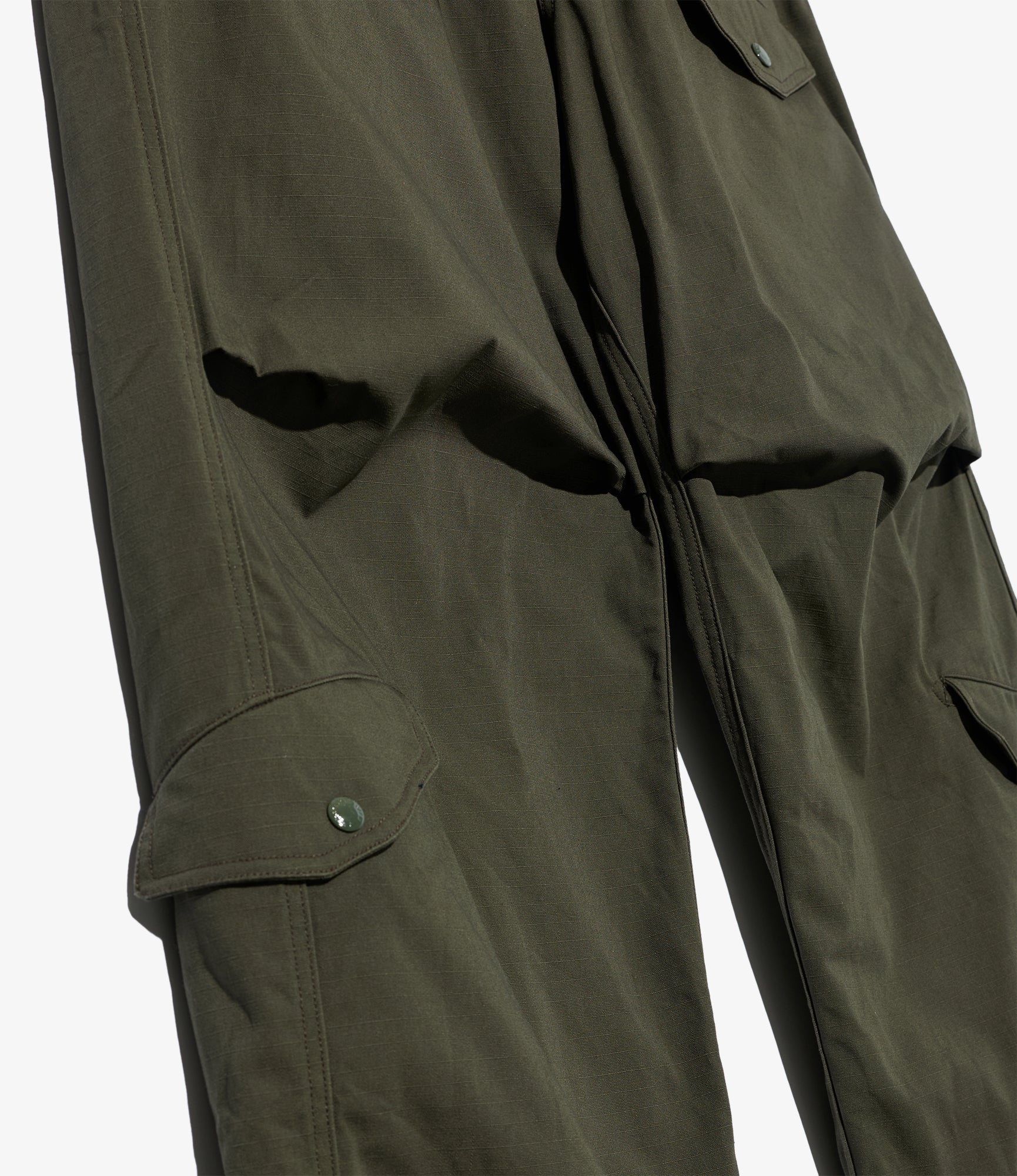 AF Over Pant - Olive Heavyweight Cotton Ripstop